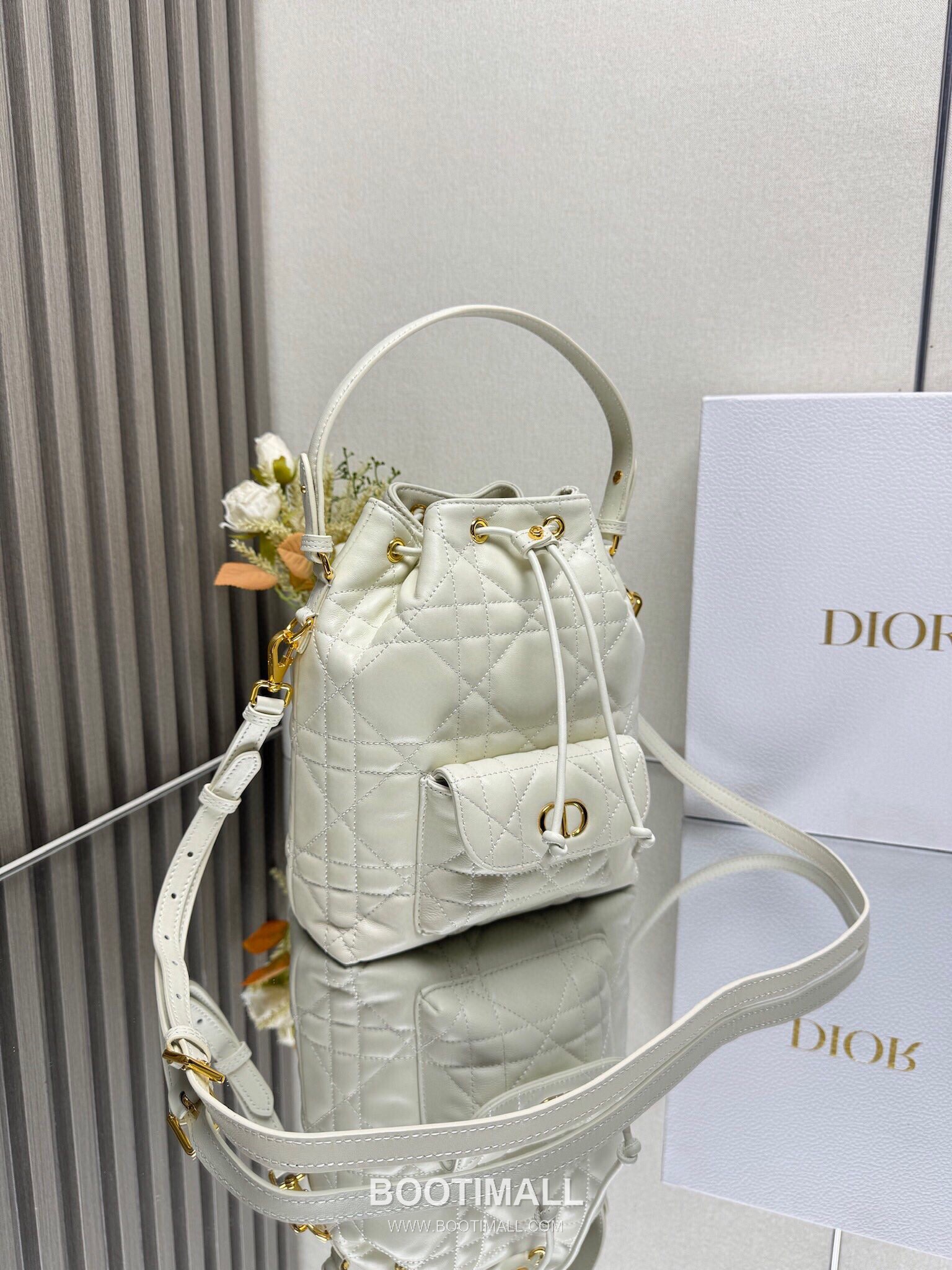 Dior Caro Cannage Lambskin Bucket Bag M3372 디올 카로 까나쥬 램스킨 버킷백 20cm 4