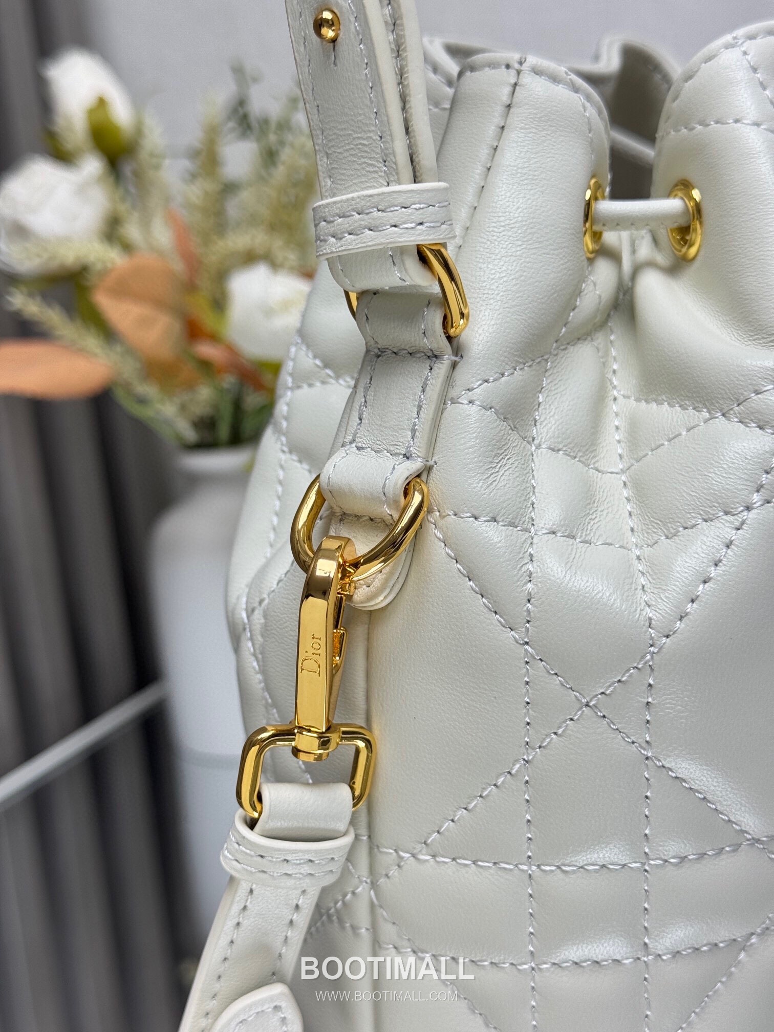 Dior Caro Cannage Lambskin Bucket Bag M3372 디올 카로 까나쥬 램스킨 버킷백 20cm 5