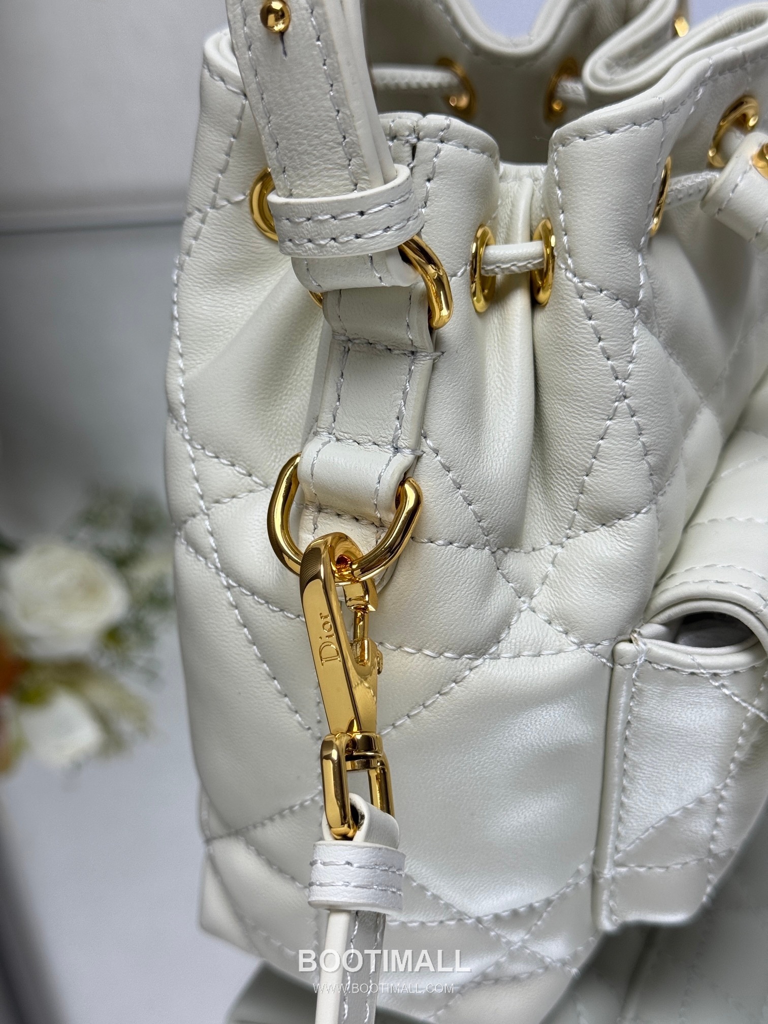 Dior Caro Cannage Lambskin Mini Bucket Bag 5250 디올 카로 까나쥬 램스킨 미니 버킷백 14cm 6