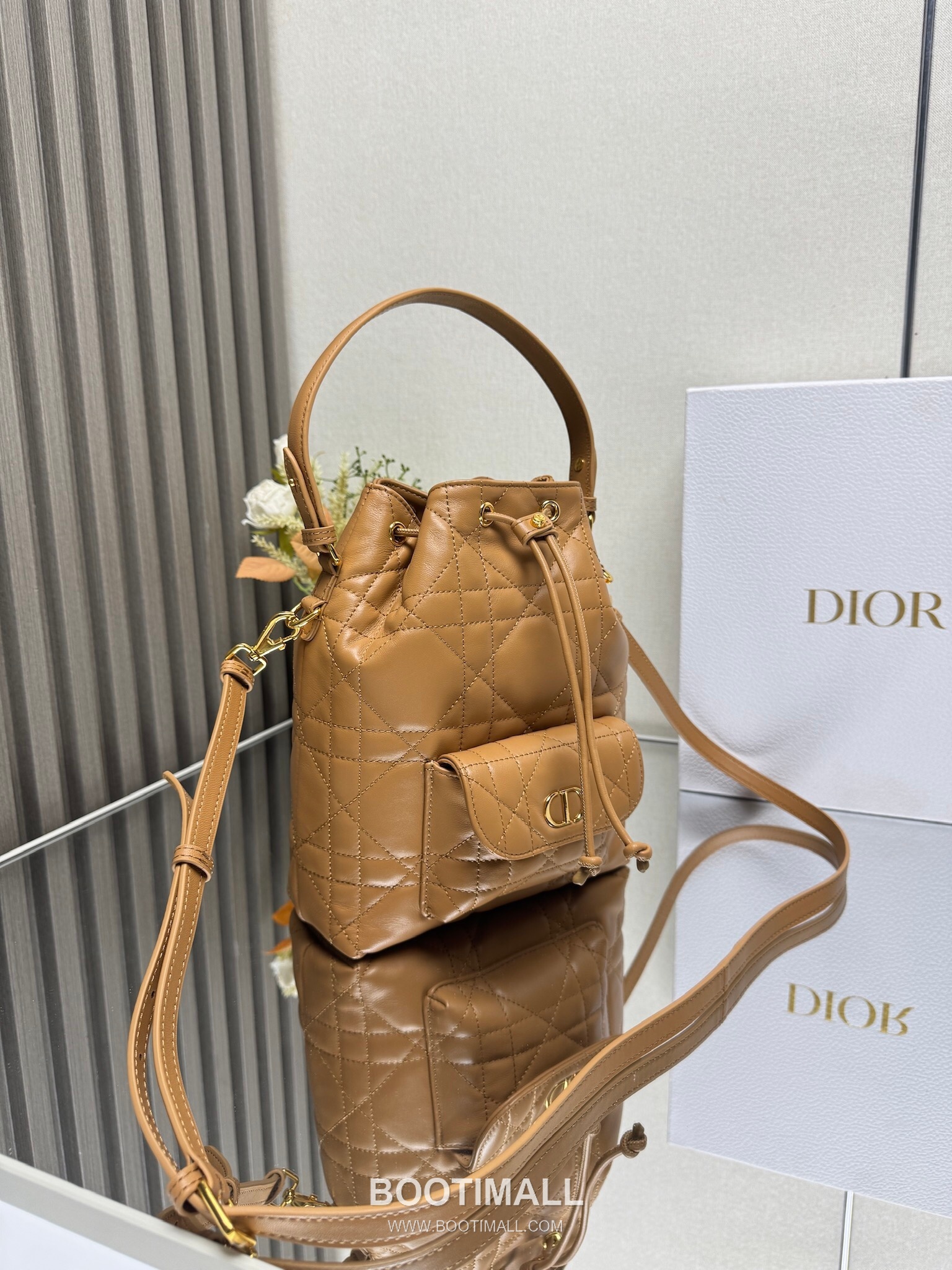 Dior Caro Cannage Lambskin Bucket Bag M3372 디올 카로 까나쥬 램스킨 버킷백 20cm 4