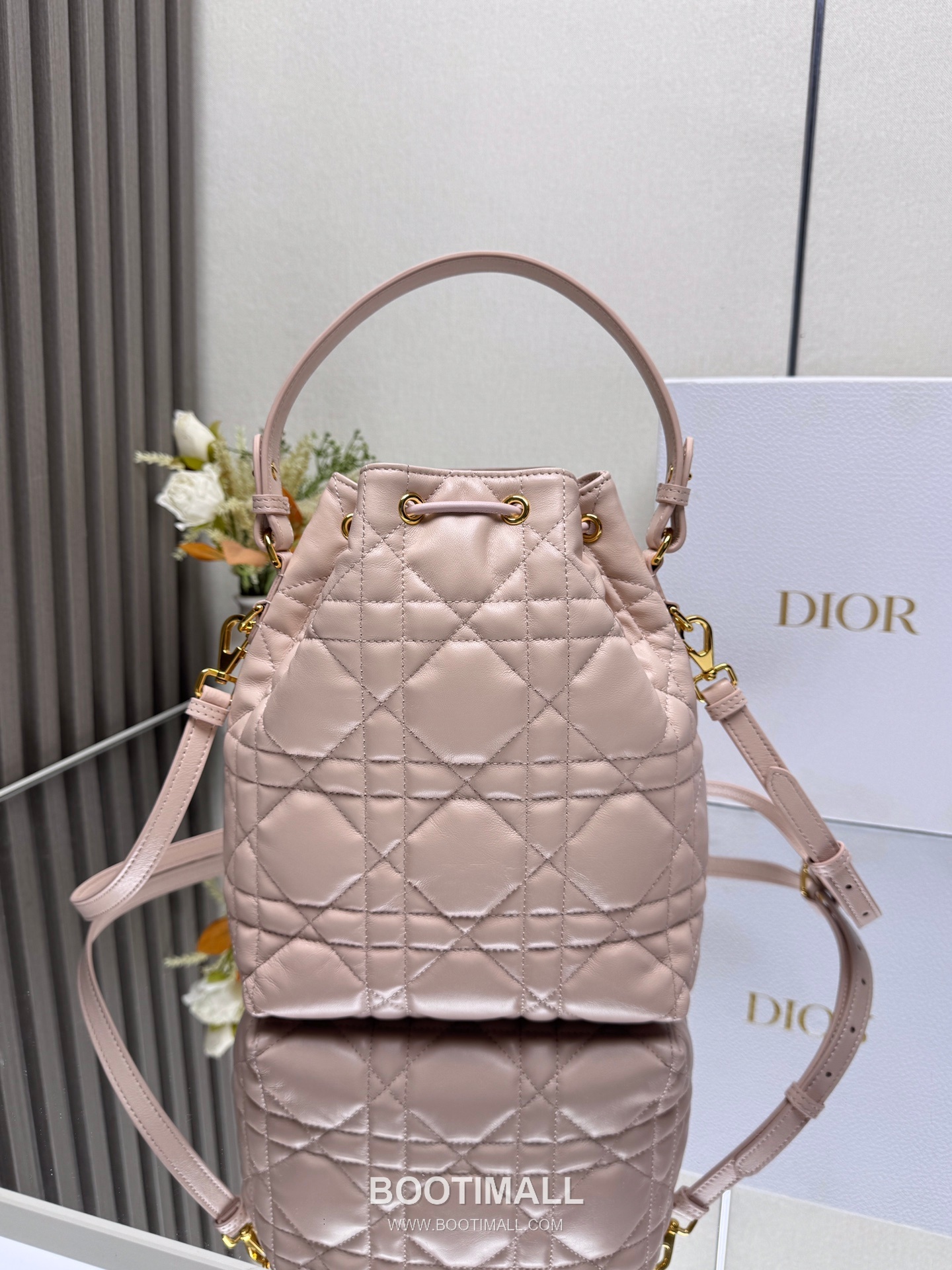 Dior Caro Cannage Lambskin Bucket Bag M3372 디올 카로 까나쥬 램스킨 버킷백 20cm 6
