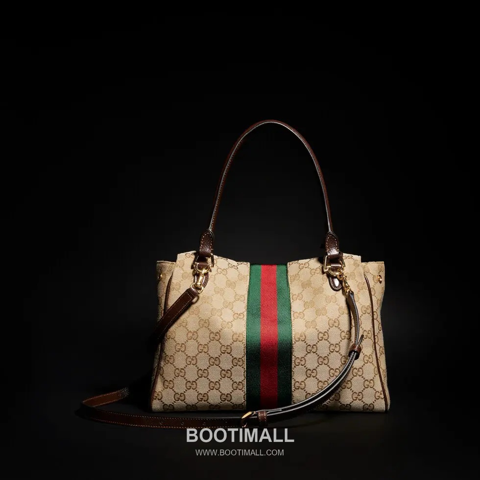 Gucci Paparazzo GG Canvas Tote Bag 875018 FAFV9 9653 구찌 파파라조 GG 캔버스 토트백 32cm 7
