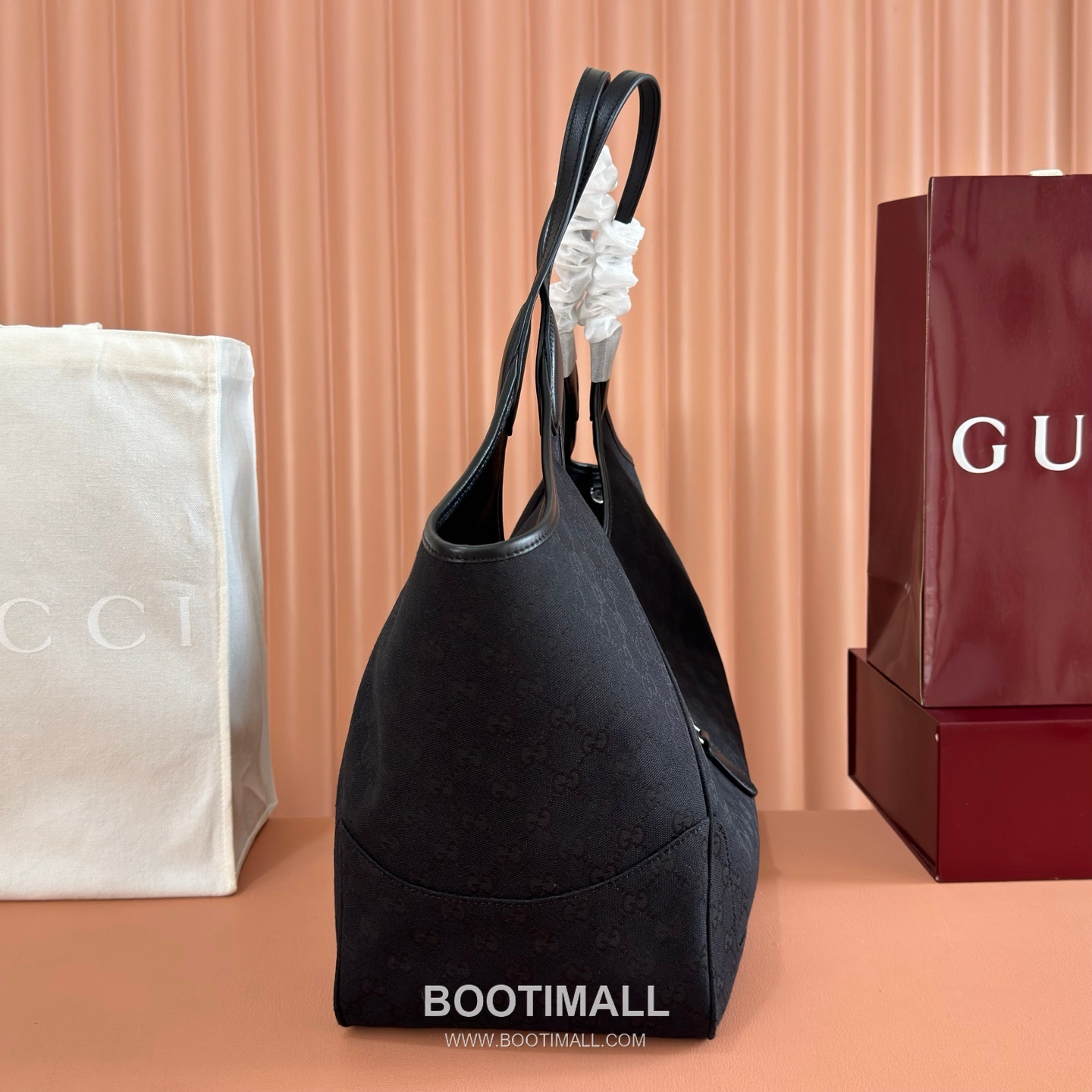 Gucci GG Canvas Push-Lock Tote Bag 870693 구찌 GG 캔버스 푸시락 토트백 40cm 3