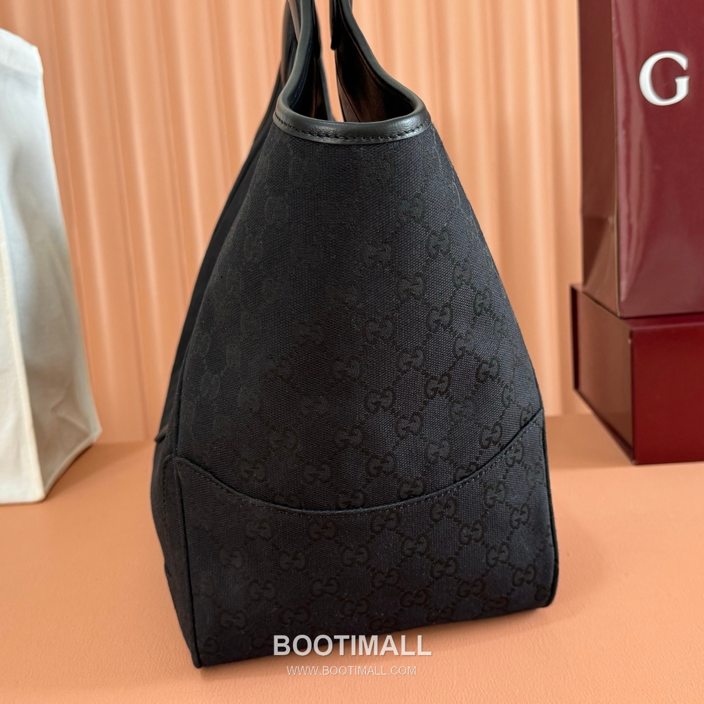 Gucci GG Canvas Push-Lock Tote Bag 870693 구찌 GG 캔버스 푸시락 토트백 40cm 7