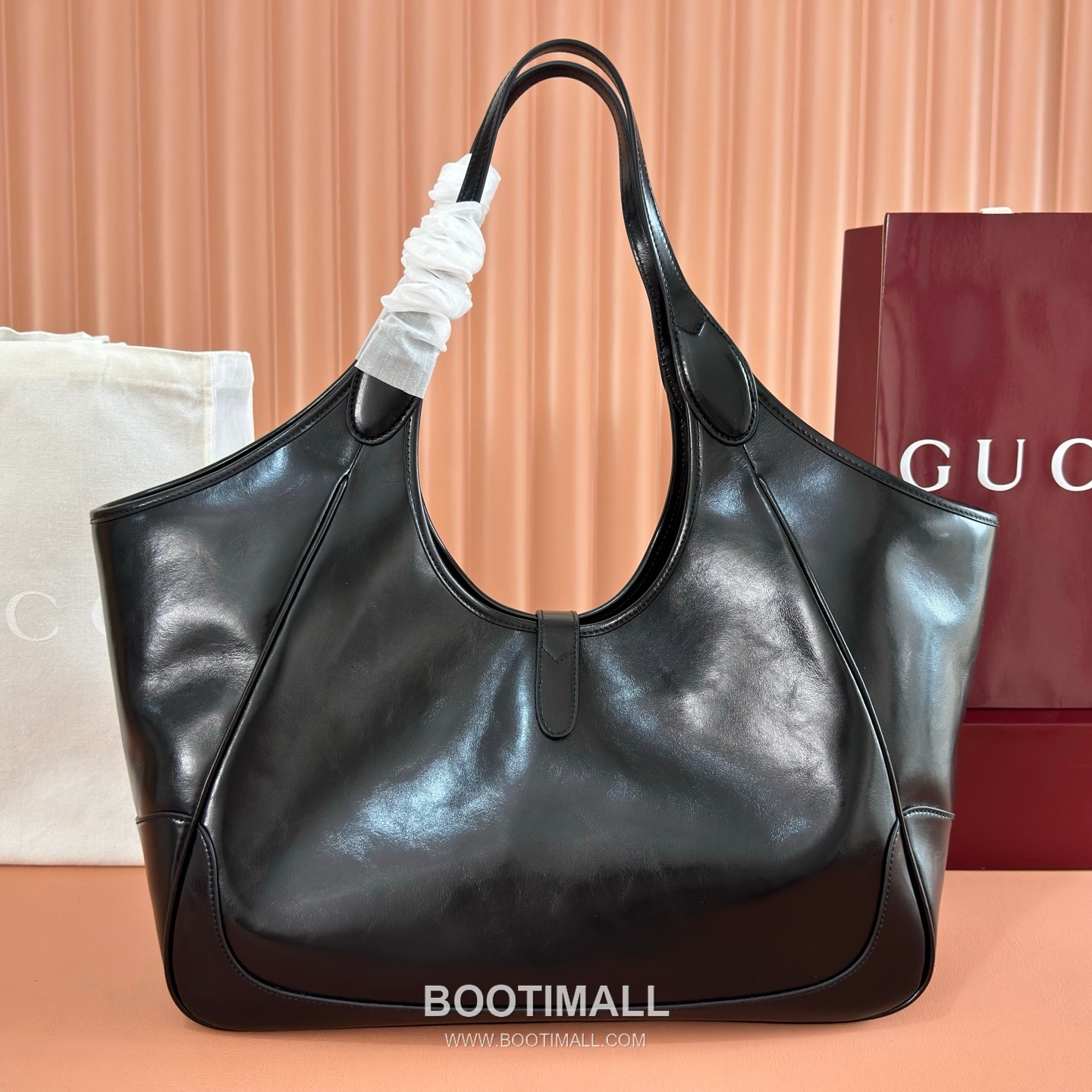 Gucci GG Canvas Push-Lock Tote Bag 870693 구찌 GG 캔버스 푸시락 토트백 40cm 2