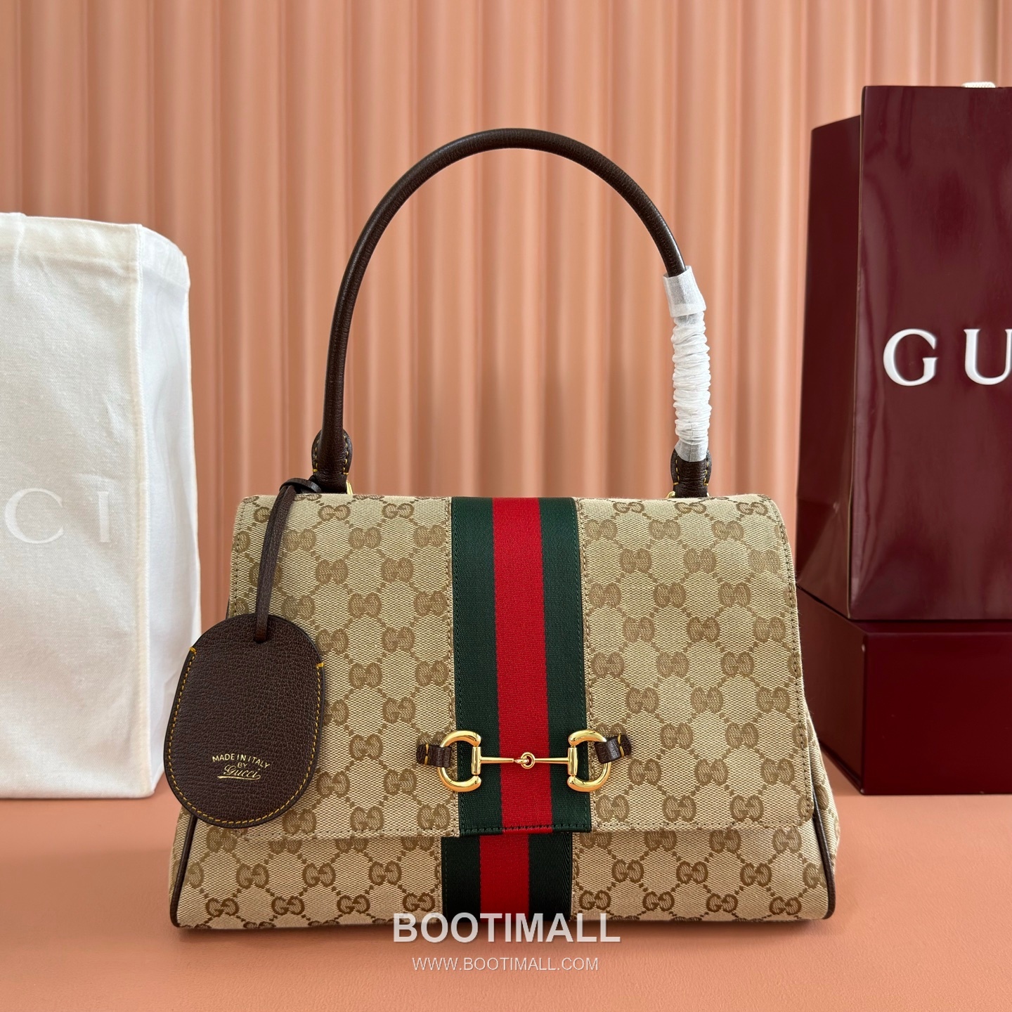 Gucci Generation GG Canvas Horsebit Tote Bag 875018 구찌 제너레이션 GG 캔버스 호스빗 토트백 32cm 1
