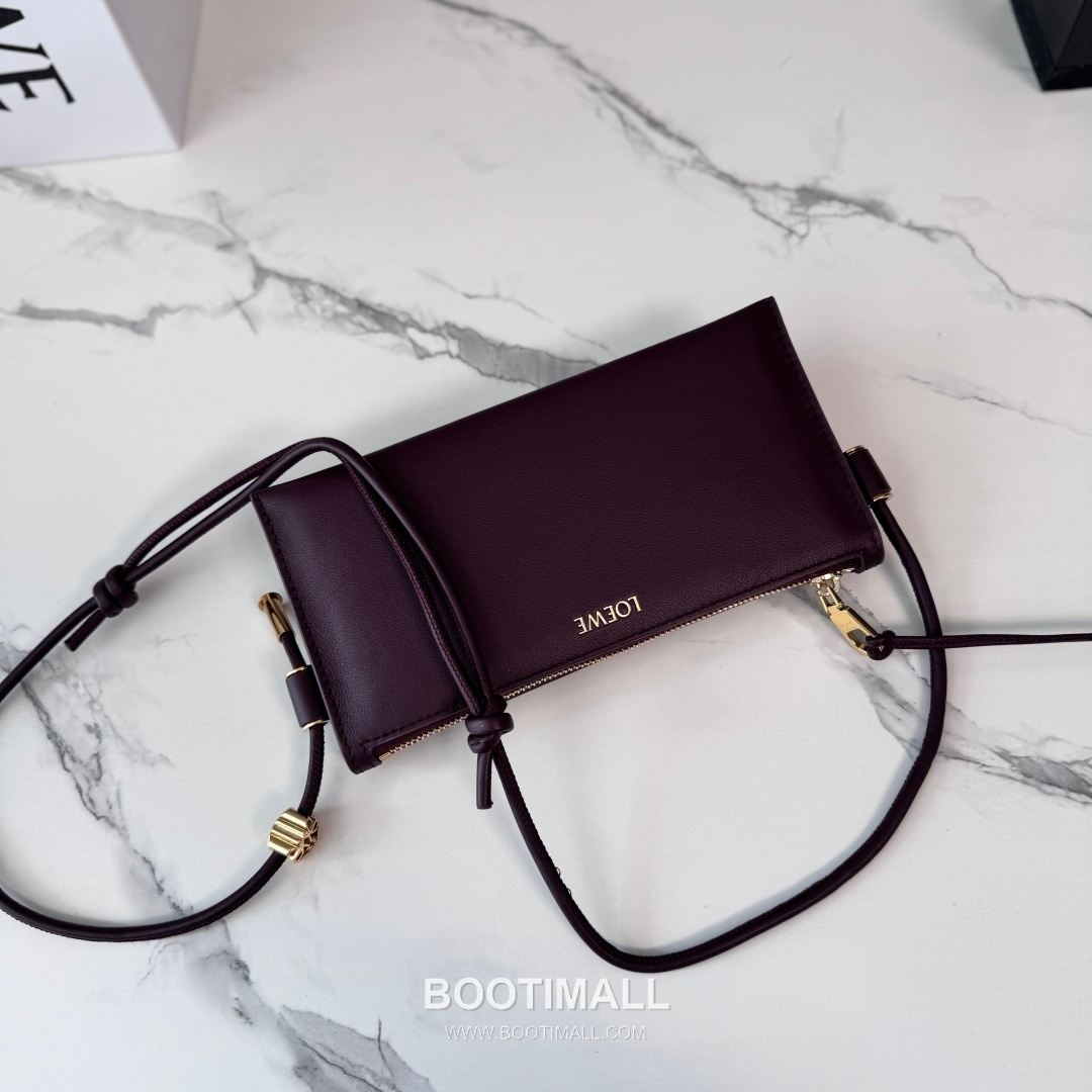 Loewe Joya Nappa Calfskin Clutch Crossbody Bag 26254468 로에베 조야 나파 카프스킨 클러치 크로스백 22cm 16
