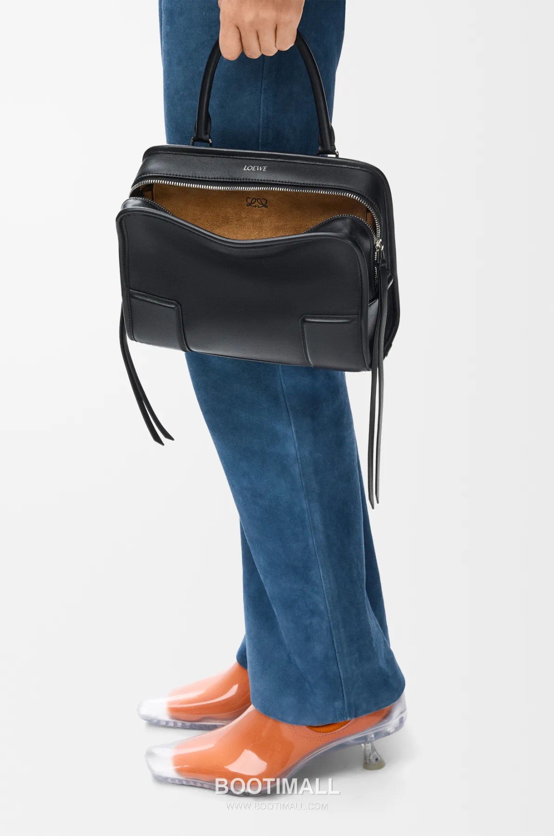 Loewe Amazona 180 Soft Calfskin Top Handle Bag 26255295 로에베 아마조나 180 소프트 카프스킨 탑핸들백 24.5cm 19