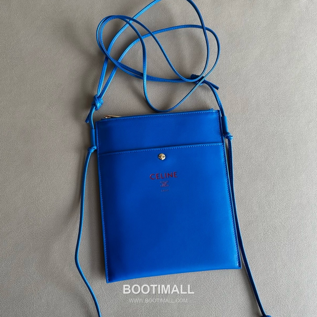 Celine Sharp Pouch Lambskin Crossbody Phone Bag 10P812 셀린느 샤프 파우치 램스킨 크로스바디 폰백 24cm 1