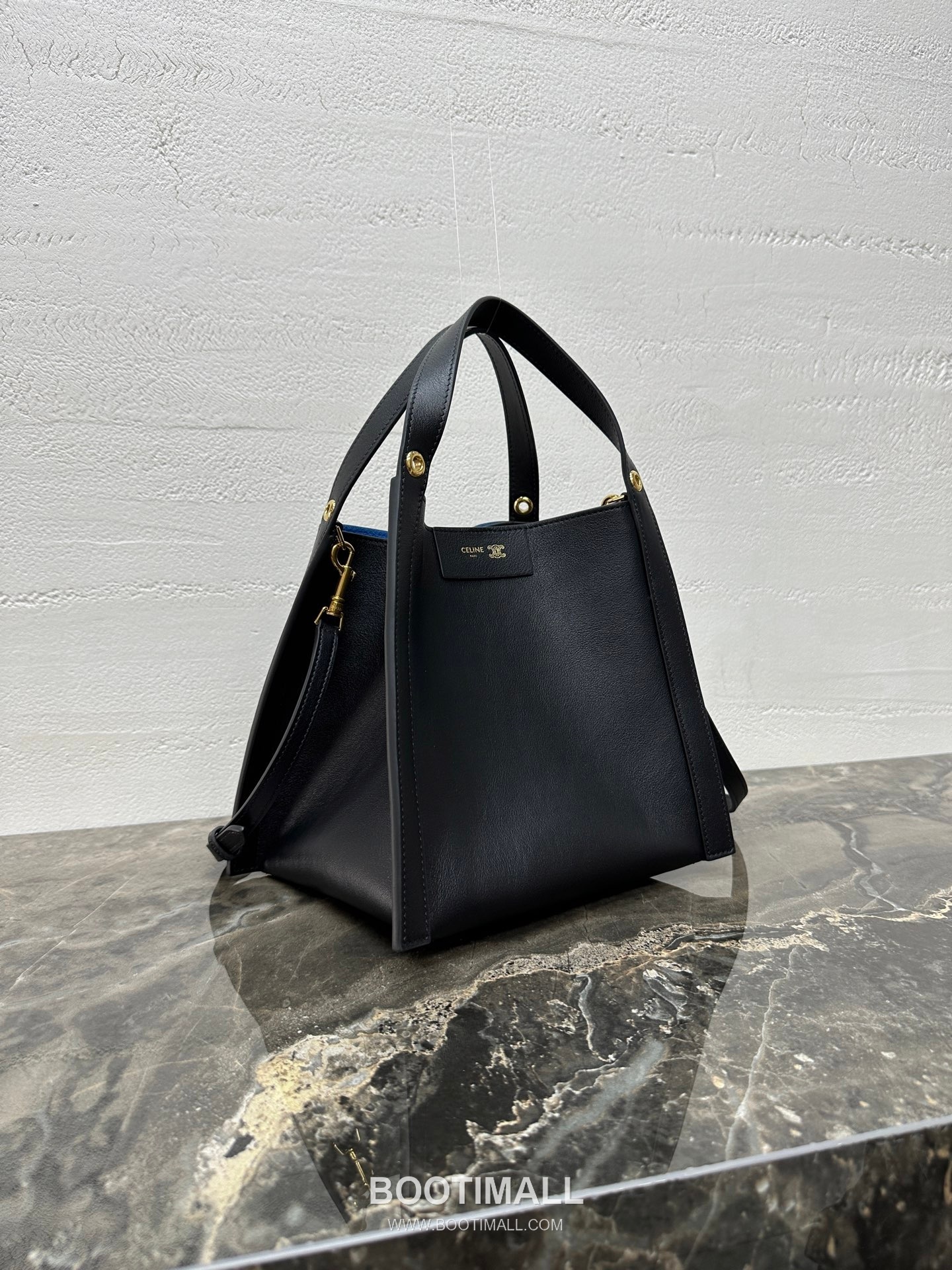 Celine Cubo Small Calfskin Leather Tote Bag 124182 셀린느 큐보 스몰 카프스킨 레더 토트백 21cm 2
