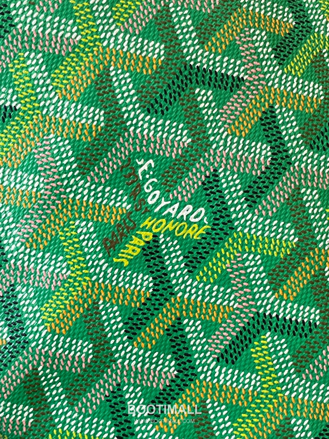 Goyard Saint Louis GM Limited Edition Multicolor Goyardine Canvas Tote Bag G8001 고야드 생루이 GM 리미티드 멀티컬러 고야딘 캔버스 토트백 40cm 6