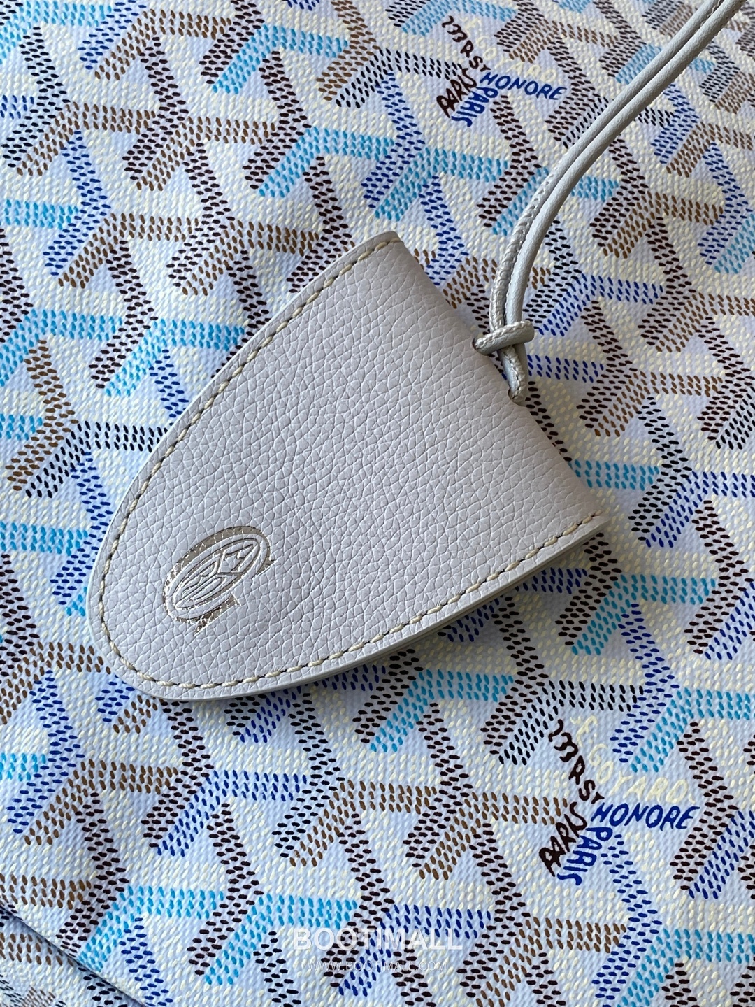 Goyard Saint Louis GM Limited Edition Multicolor Goyardine Canvas Tote Bag G8001 고야드 생루이 GM 리미티드 멀티컬러 고야딘 캔버스 토트백 40cm 4