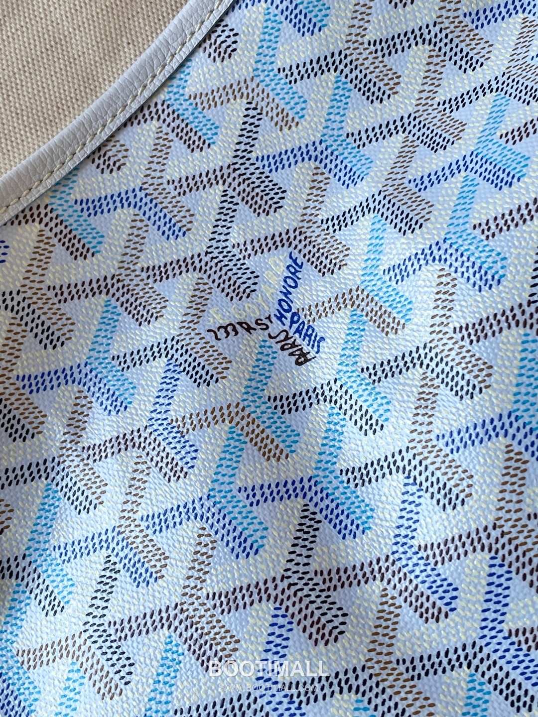 Goyard Saint Louis GM Limited Edition Multicolor Goyardine Canvas Tote Bag G8001 고야드 생루이 GM 리미티드 멀티컬러 고야딘 캔버스 토트백 40cm 6