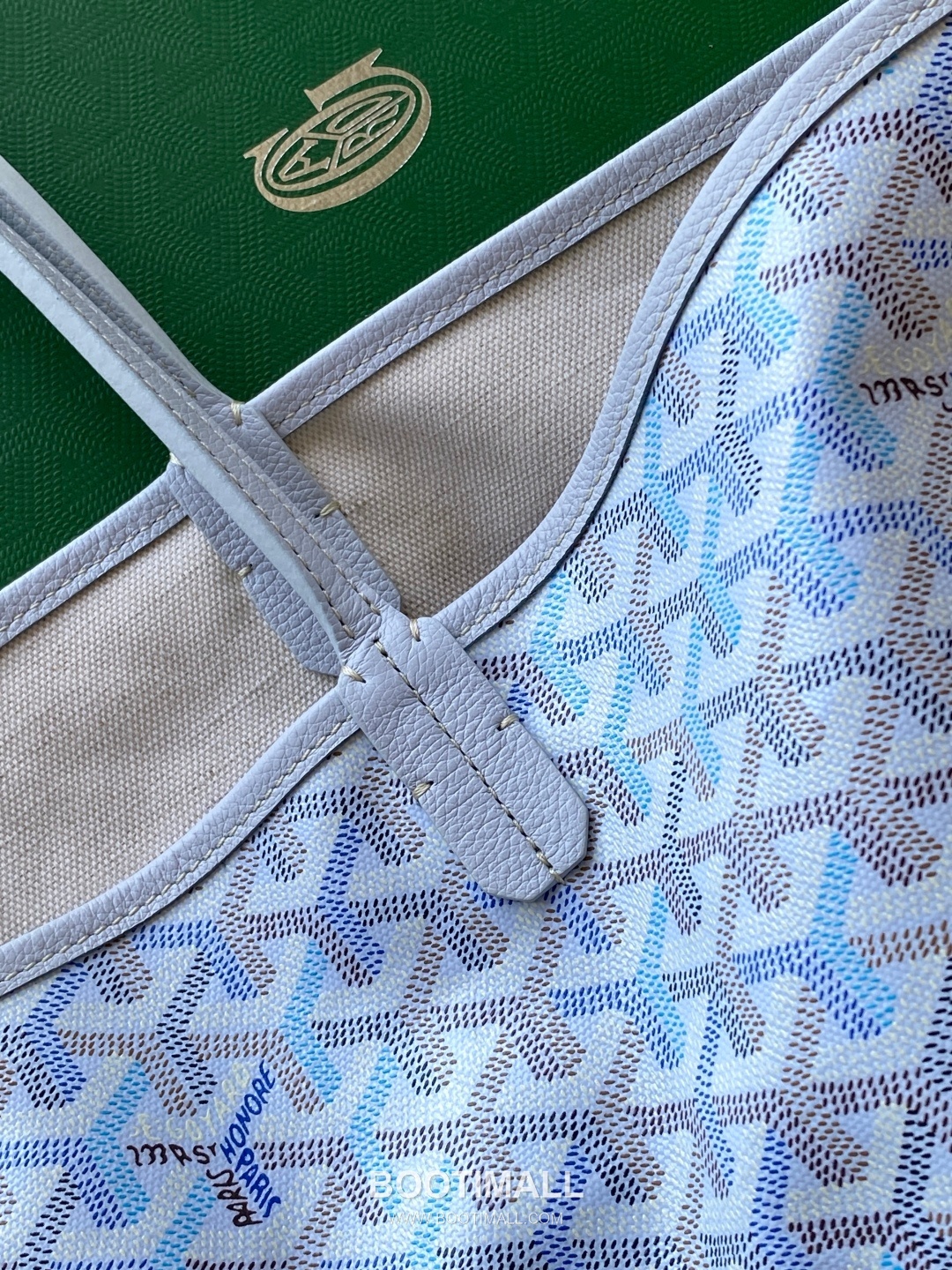 Goyard Saint Louis PM Limited Edition Multicolor Goyardine Canvas Tote Bag G8002 고야드 생루이 PM 리미티드 멀티컬러 고야딘 캔버스 토트백 34cm 7