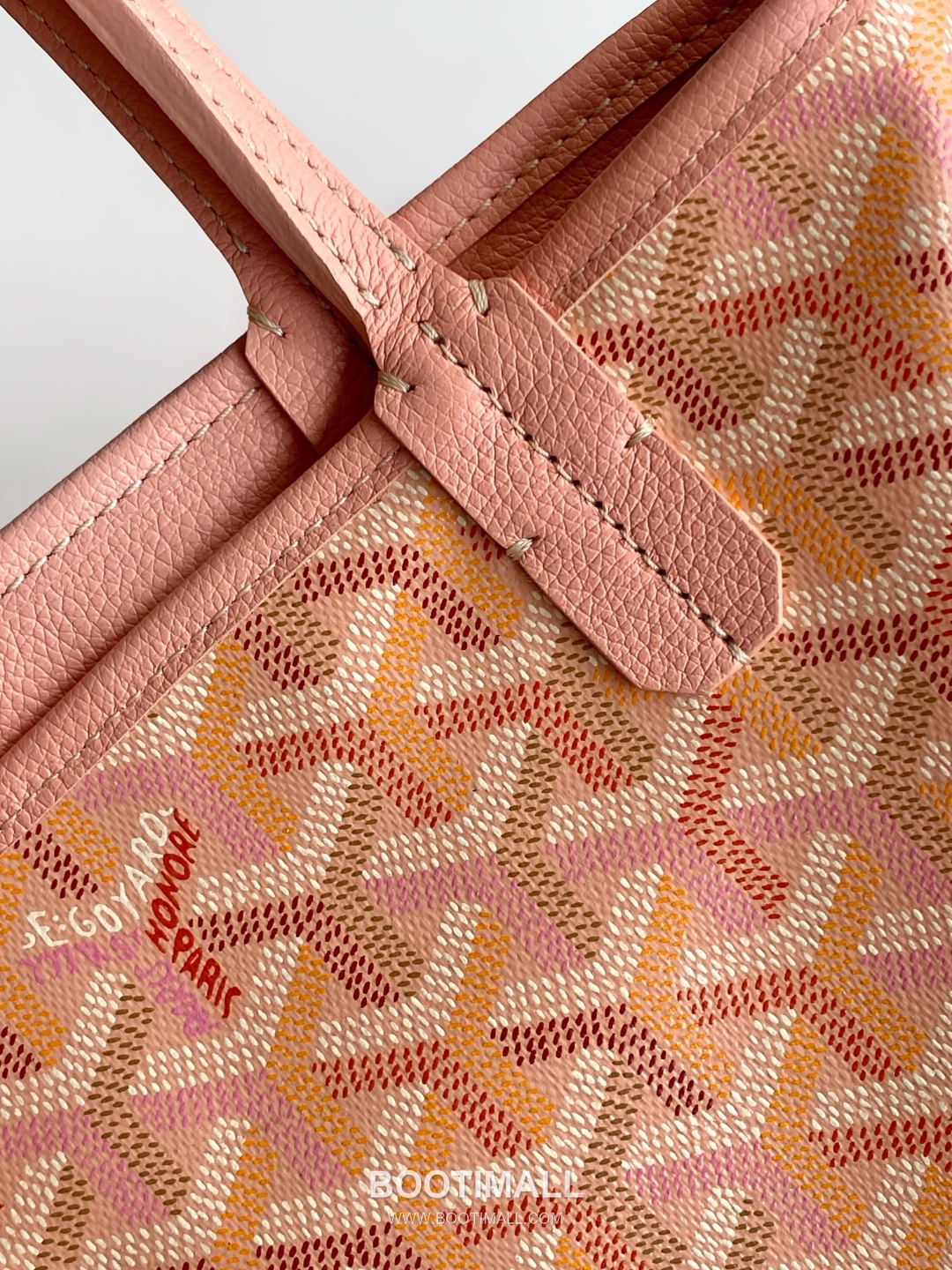 Goyard Anjou Mini Reversible Leather Tote Bag G8003 고야드 앙주 미니 리버서블 레더 토트백 19.5cm 7