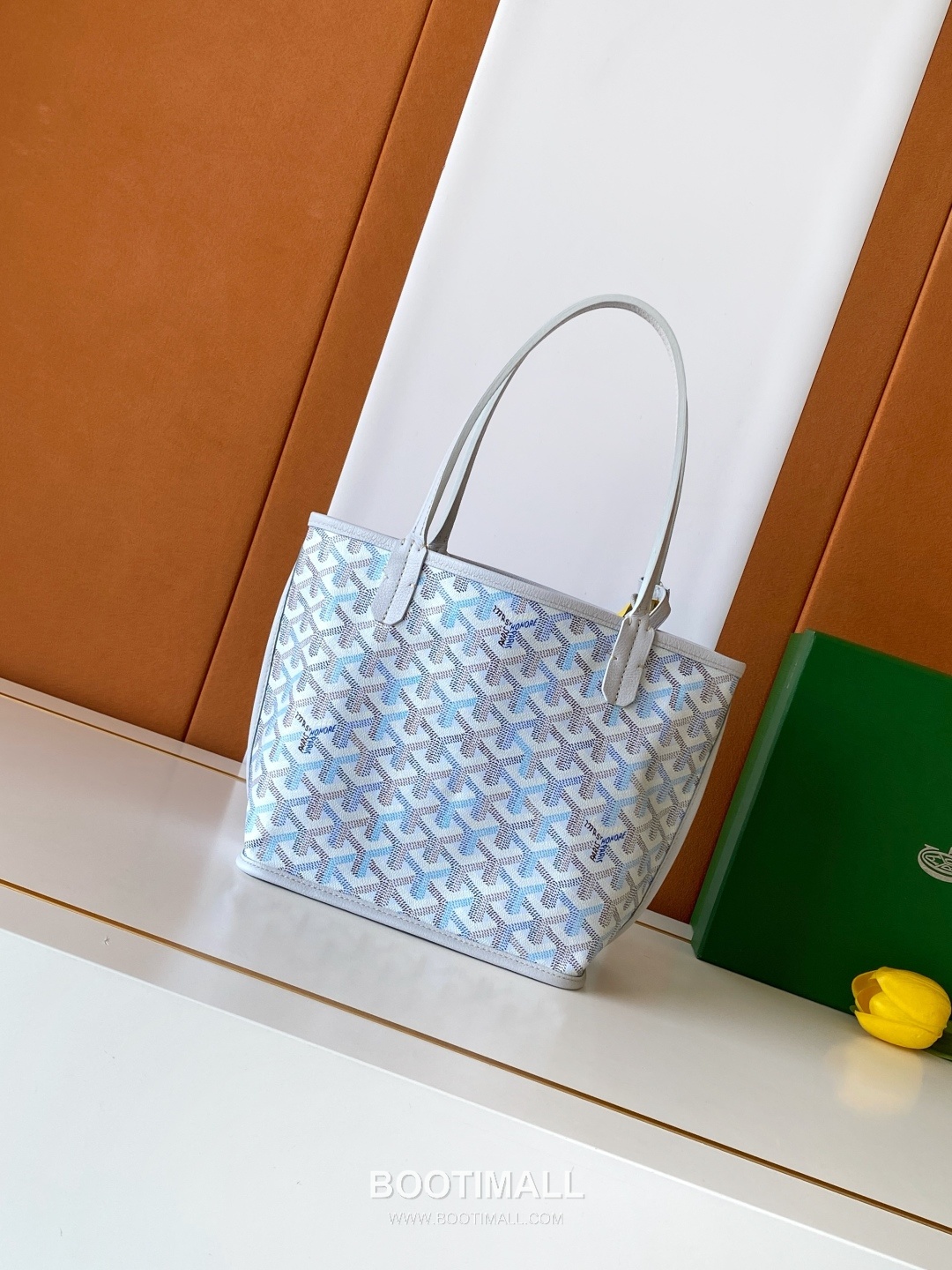 Goyard Anjou Mini Reversible Leather Tote Bag G8003 고야드 앙주 미니 리버서블 레더 토트백 19.5cm 4