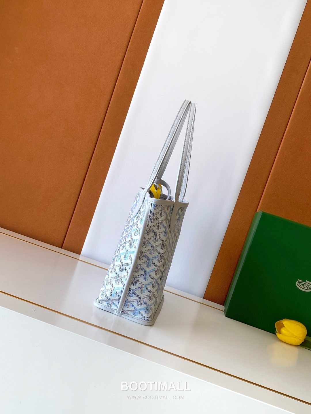 Goyard Anjou Mini Reversible Leather Tote Bag G8003 고야드 앙주 미니 리버서블 레더 토트백 19.5cm 5