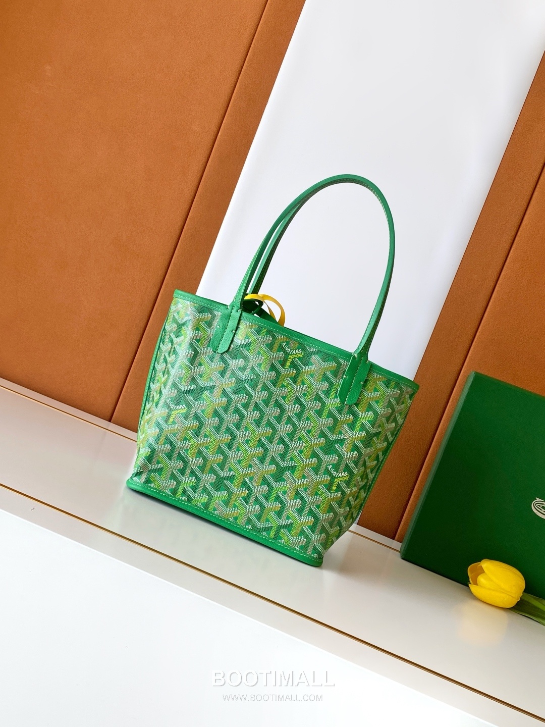 Goyard Anjou Mini Reversible Leather Tote Bag G8003 고야드 앙주 미니 리버서블 레더 토트백 19.5cm 4