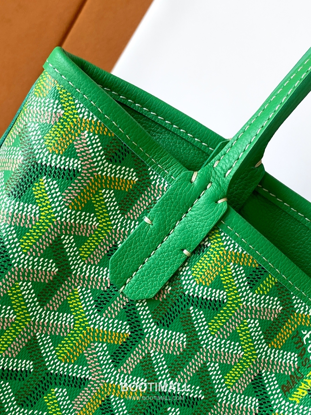 Goyard Anjou Mini Reversible Leather Tote Bag G8003 고야드 앙주 미니 리버서블 레더 토트백 19.5cm 7