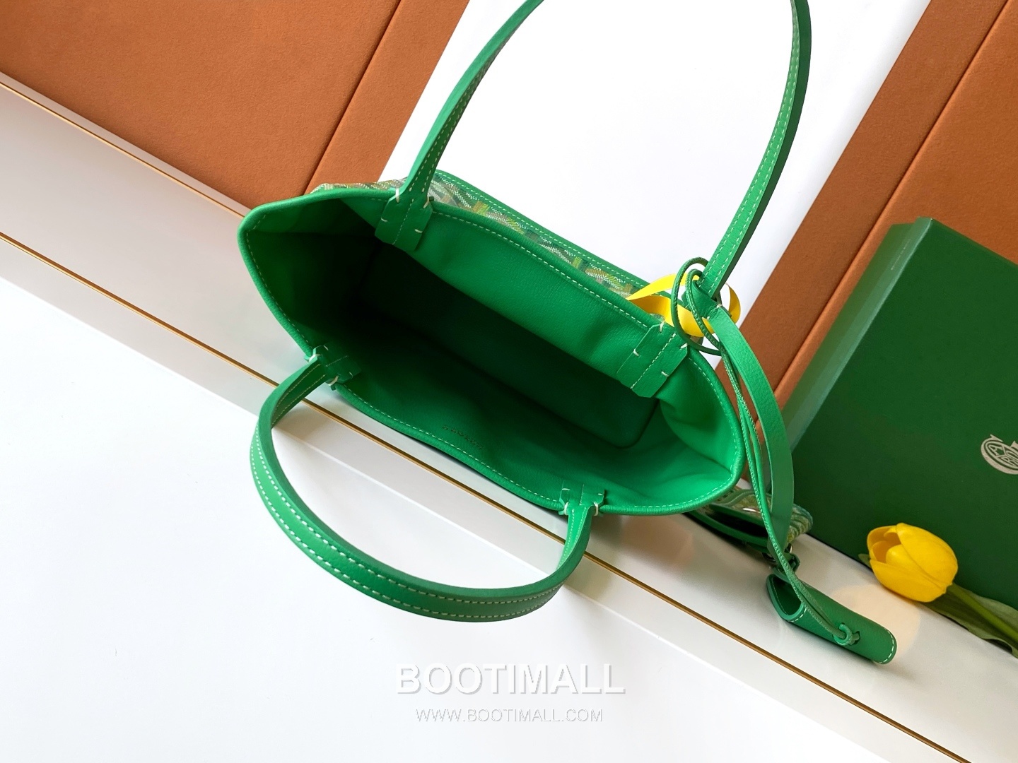 Goyard Anjou Mini Reversible Leather Tote Bag G8003 고야드 앙주 미니 리버서블 레더 토트백 19.5cm 8