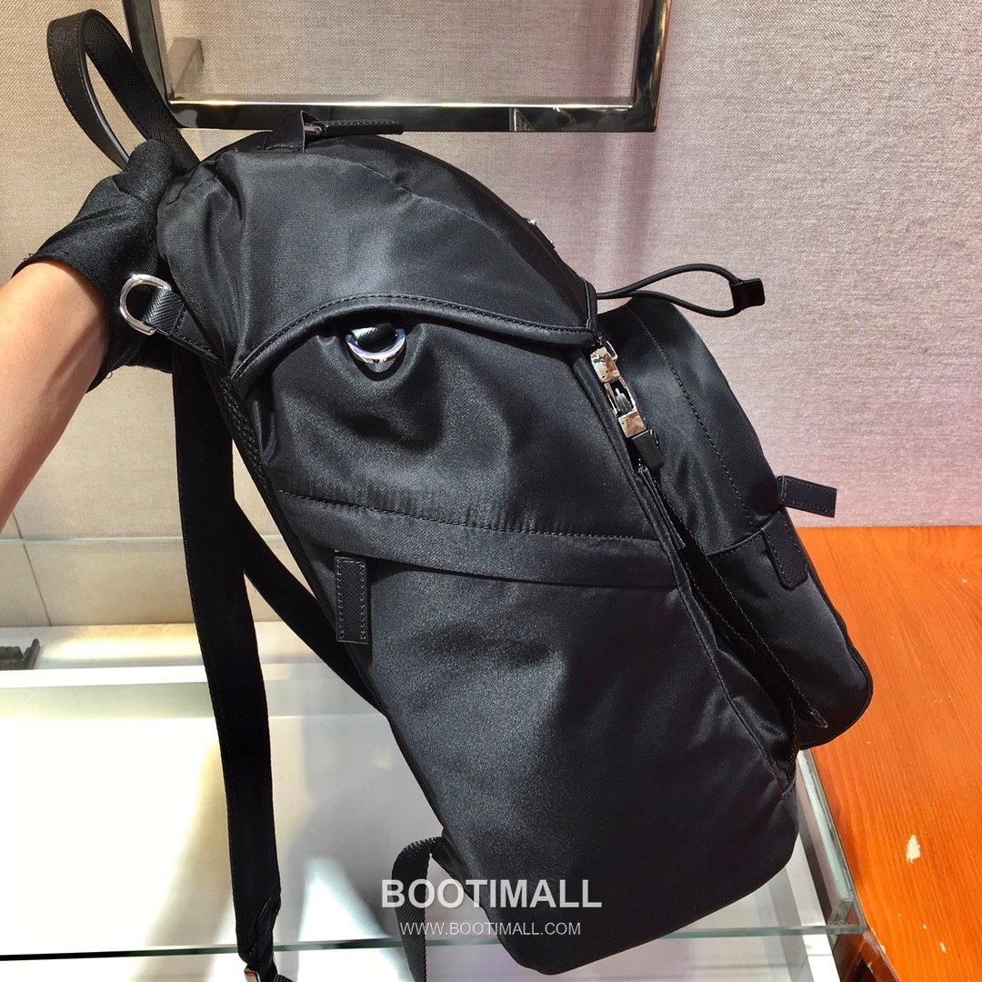 Prada Saffiano Trim Nylon Backpack 2VZ135 프라다 사피아노 트림 나일론 백팩 45cm 6