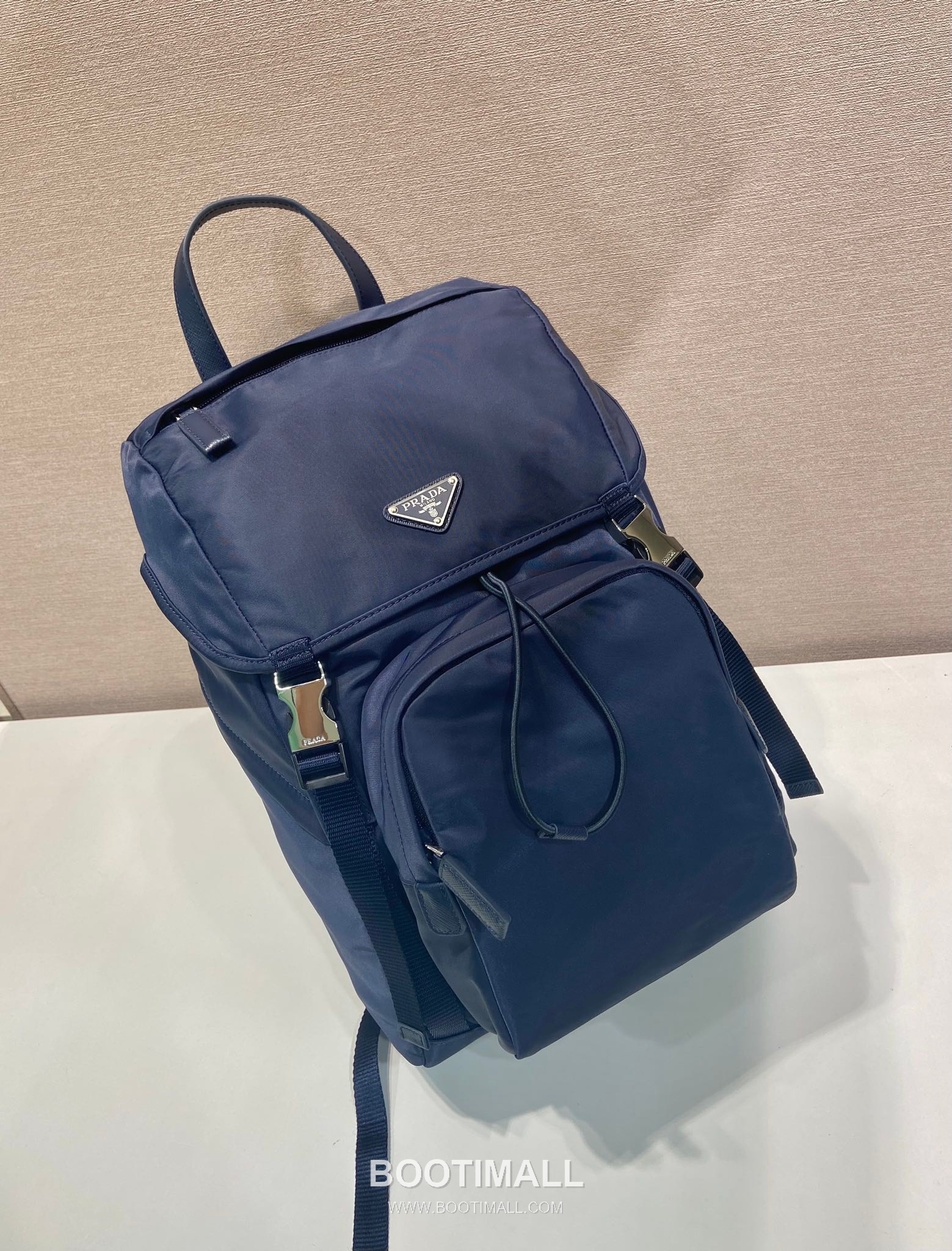 Prada Saffiano Trim Nylon Backpack 2VZ135 프라다 사피아노 트림 나일론 백팩 45cm 3