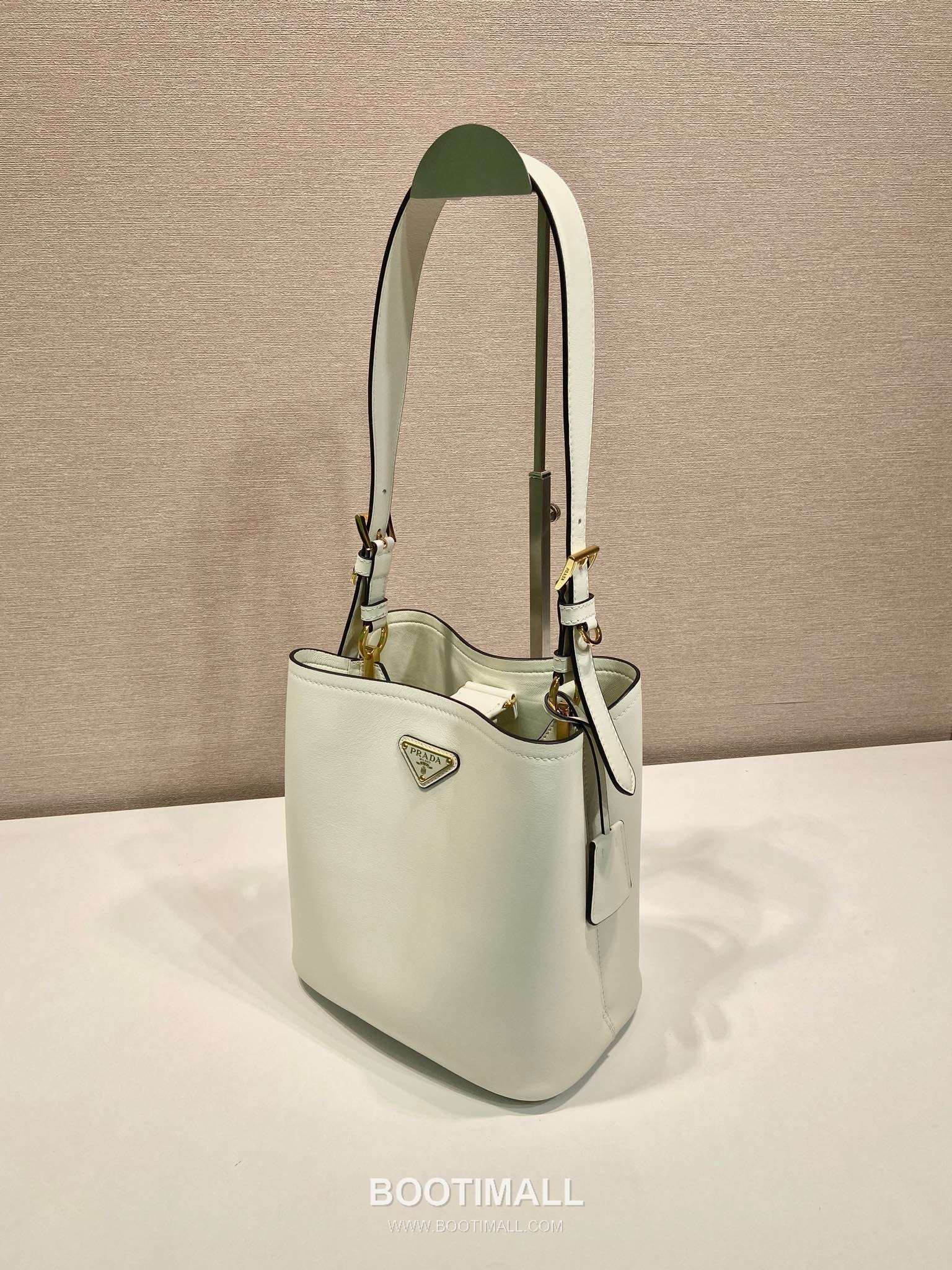 Prada Leather Bucket Bag 1BE080 프라다 레더 버킷백 22.5cm 3