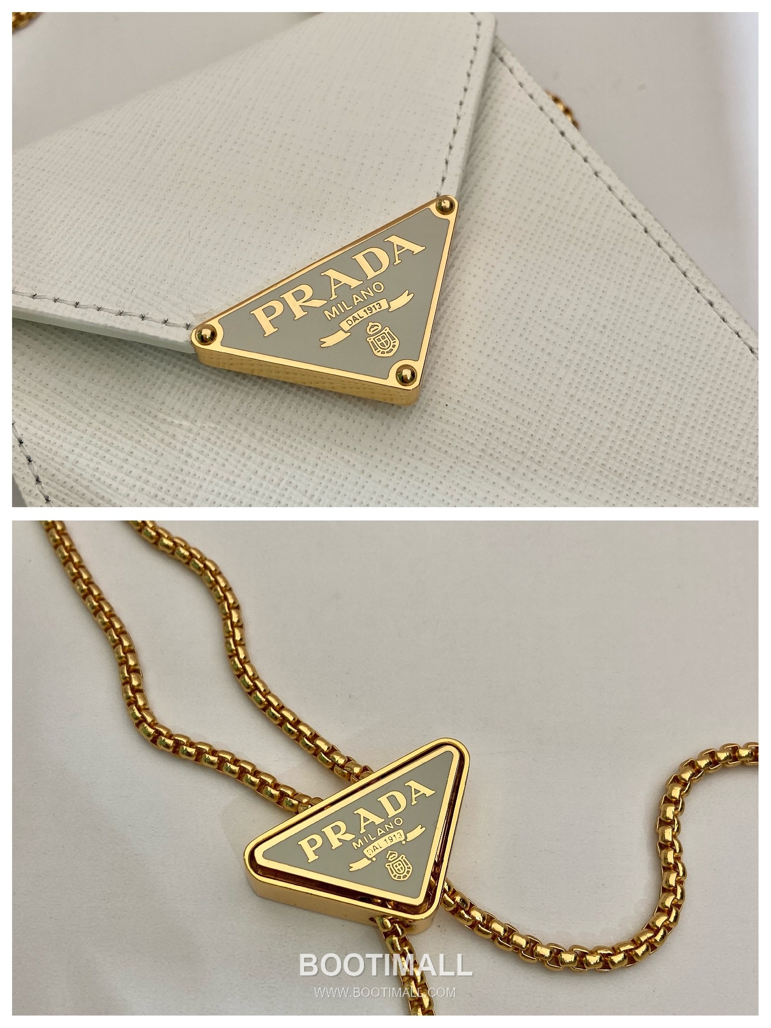 Prada Saffiano Leather Phone Crossbody Bag with Triangle Logo Lock Detail 프라다 사피아노 가죽 트라이앵글 로고 락 디테일 폰 크로스바디백 1BP050 10.5cm 9