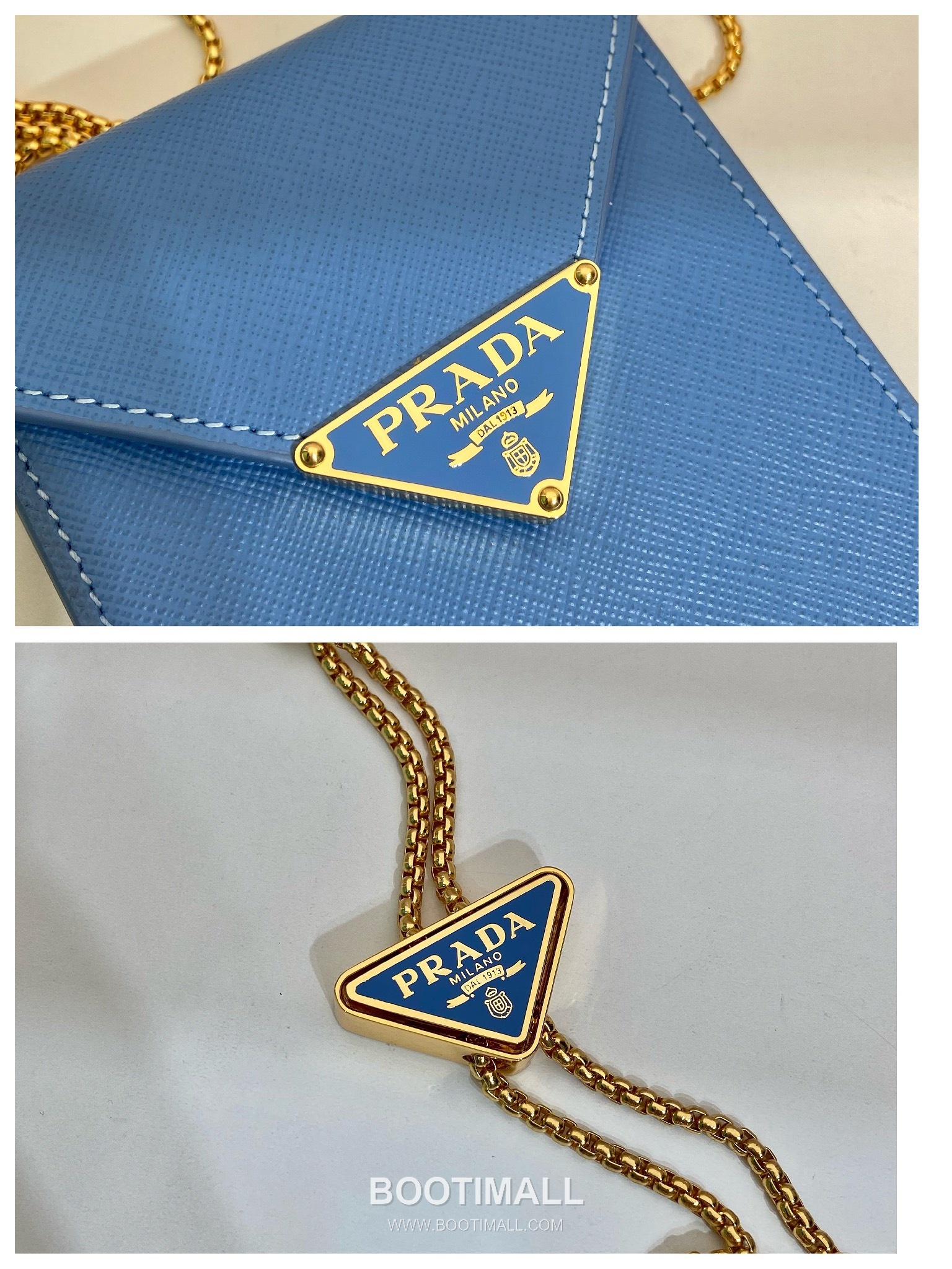 Prada Saffiano Leather Phone Crossbody Bag with Triangle Logo Lock Detail 프라다 사피아노 가죽 트라이앵글 로고 락 디테일 폰 크로스바디백 1BP050 10.5cm 18