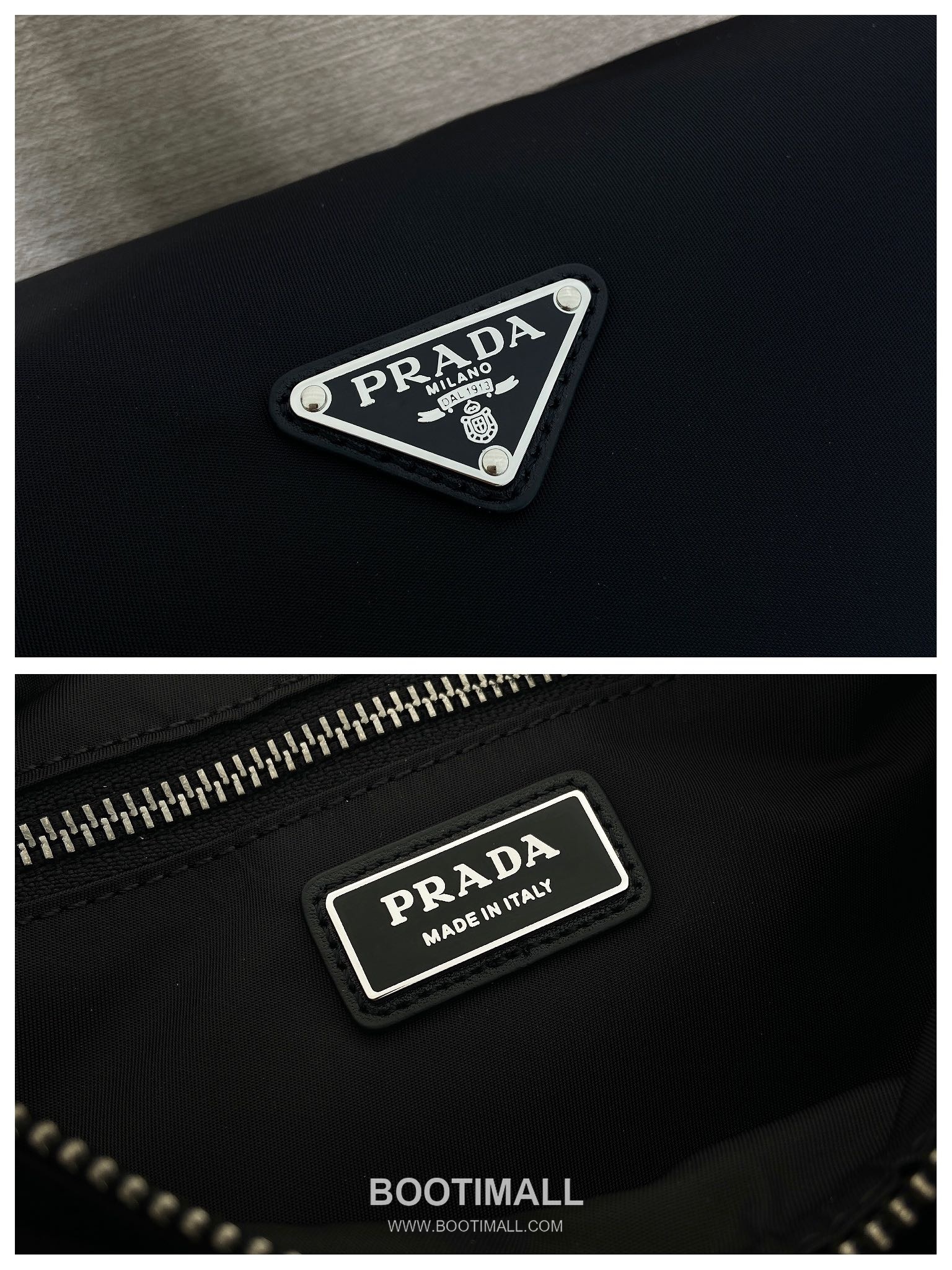 Prada Explore Re-Nylon Hobo Shoulder Bag with Dual Zip Pocket and Strap Detail 프라다 익스플로어 리나일론 듀얼 지퍼 포켓 스트랩 호보 숄더백 2VH206 31cm 9