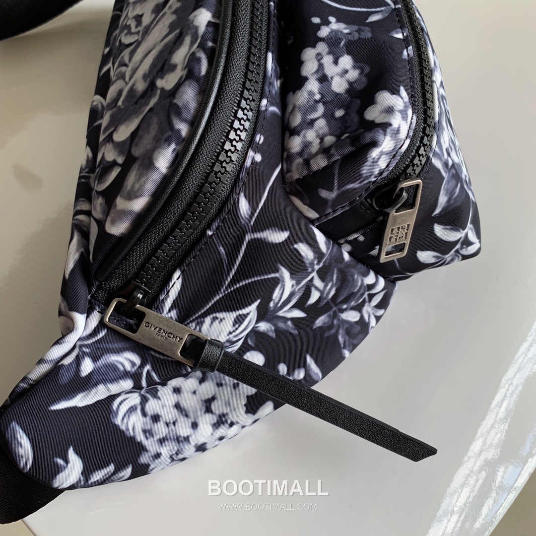 Givenchy Nylon Belt Bag Crossbody with 4G Jacquard Strap and Front Zip Pocket Detail 지방시 나일론 벨트백 크로스바디 4G 자카드 스트랩 프론트 지퍼 포켓 디테일 33cm 6