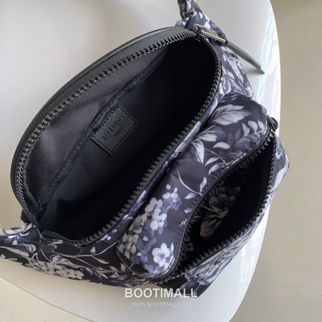 Givenchy Nylon Belt Bag Crossbody with 4G Jacquard Strap and Front Zip Pocket Detail 지방시 나일론 벨트백 크로스바디 4G 자카드 스트랩 프론트 지퍼 포켓 디테일 33cm 8