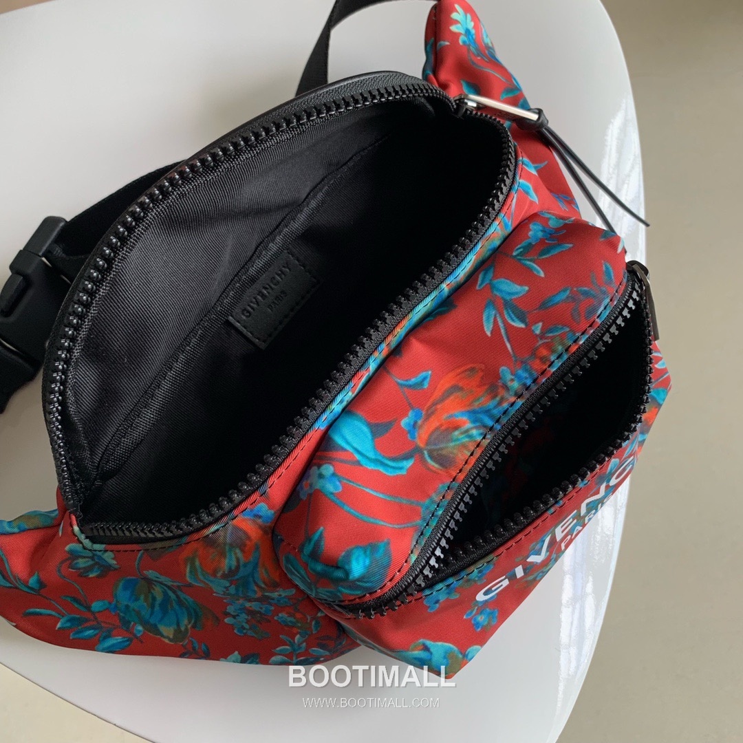 Givenchy Nylon Belt Bag Crossbody with 4G Jacquard Strap and Front Zip Pocket Detail 지방시 나일론 벨트백 크로스바디 4G 자카드 스트랩 프론트 지퍼 포켓 디테일 33cm 8