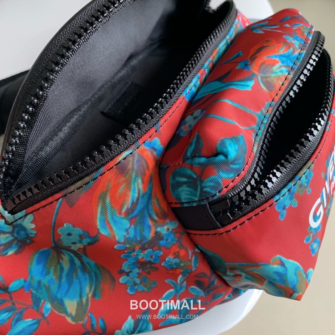 Givenchy Nylon Belt Bag Crossbody with 4G Jacquard Strap and Front Zip Pocket Detail 지방시 나일론 벨트백 크로스바디 4G 자카드 스트랩 프론트 지퍼 포켓 디테일 33cm 9