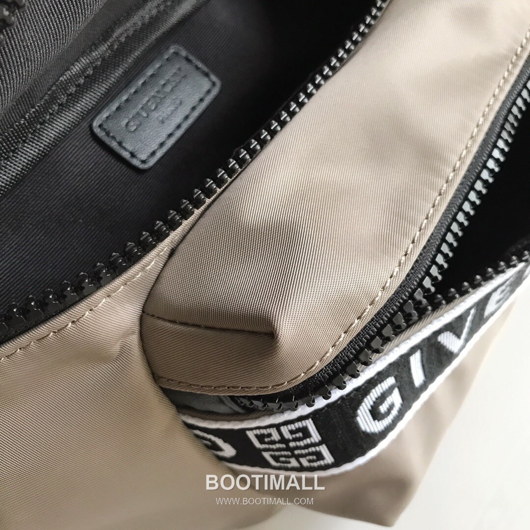Givenchy Nylon Belt Bag Crossbody with 4G Jacquard Strap and Front Zip Pocket Detail 지방시 나일론 벨트백 크로스바디 4G 자카드 스트랩 프론트 지퍼 포켓 디테일 33cm 9