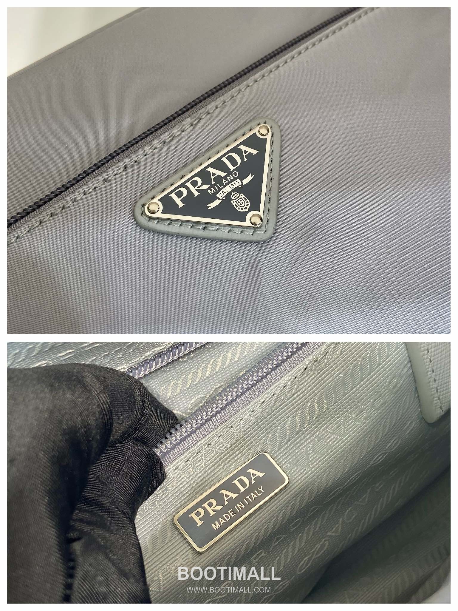 Prada Re-Nylon Three-in-One Shoulder Bag with Detachable Mini Pouch Strap Detail 프라다 리나일론 탈부착 미니 파우치 스트랩 삼합일 숄더백 1BC167 23cm 9