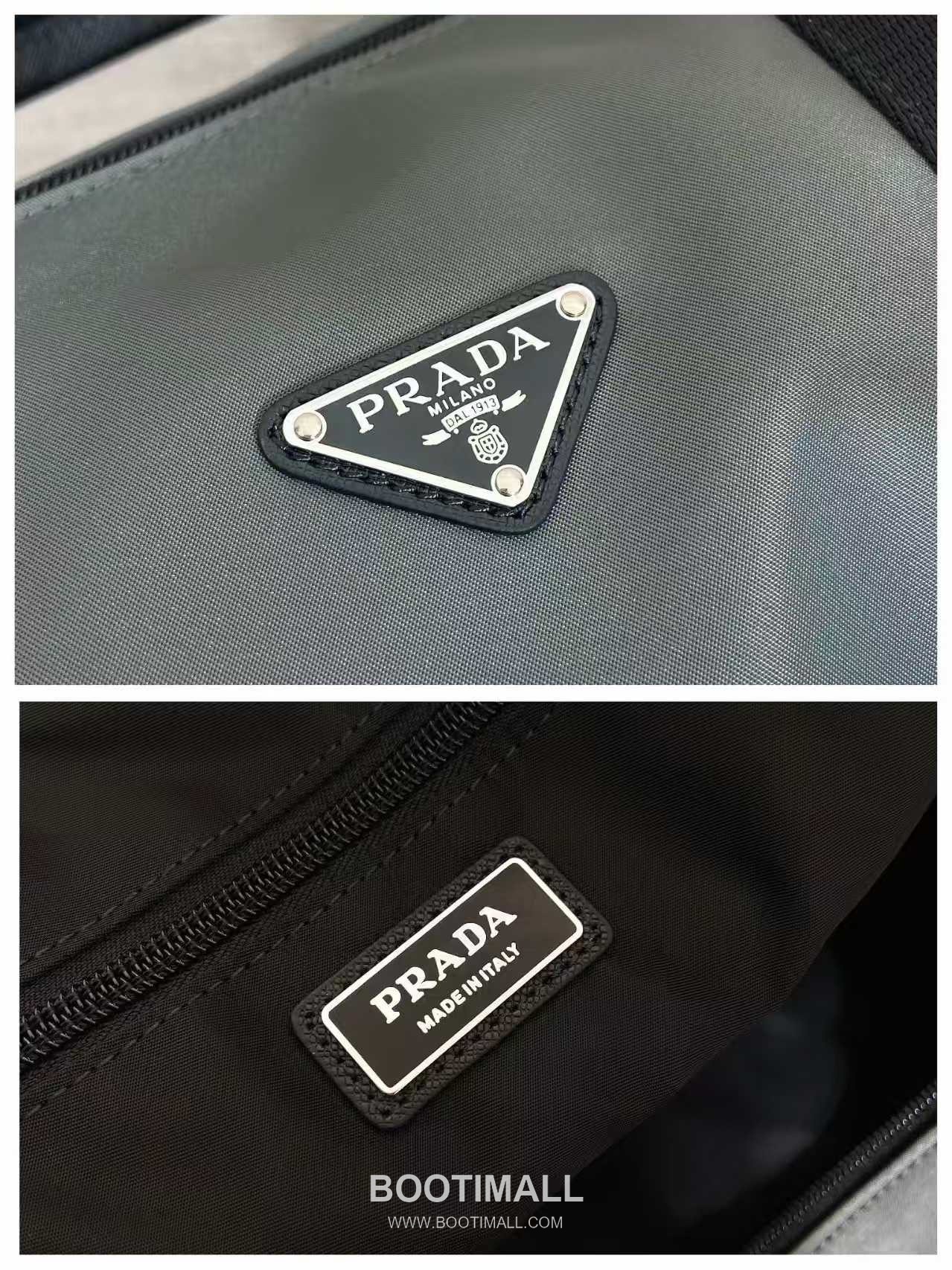 Prada Parachute Fabric Travel Duffle Bag with Dual Zip Pocket Detail 프라다 패러슈트 패브릭 트래블 더플백 듀얼 지퍼 포켓 디테일 2VC015 50cm 9