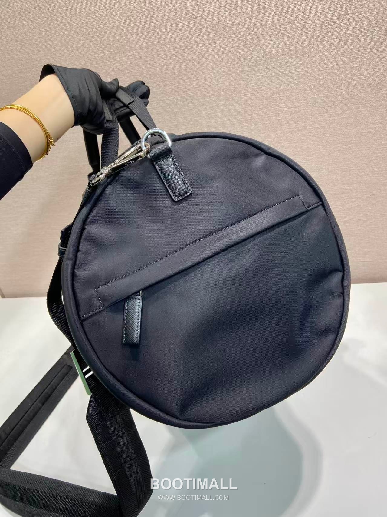 Prada Parachute Fabric Travel Duffle Bag with Dual Zip Pocket Detail 프라다 패러슈트 패브릭 트래블 더플백 듀얼 지퍼 포켓 디테일 2VC015 50cm 5