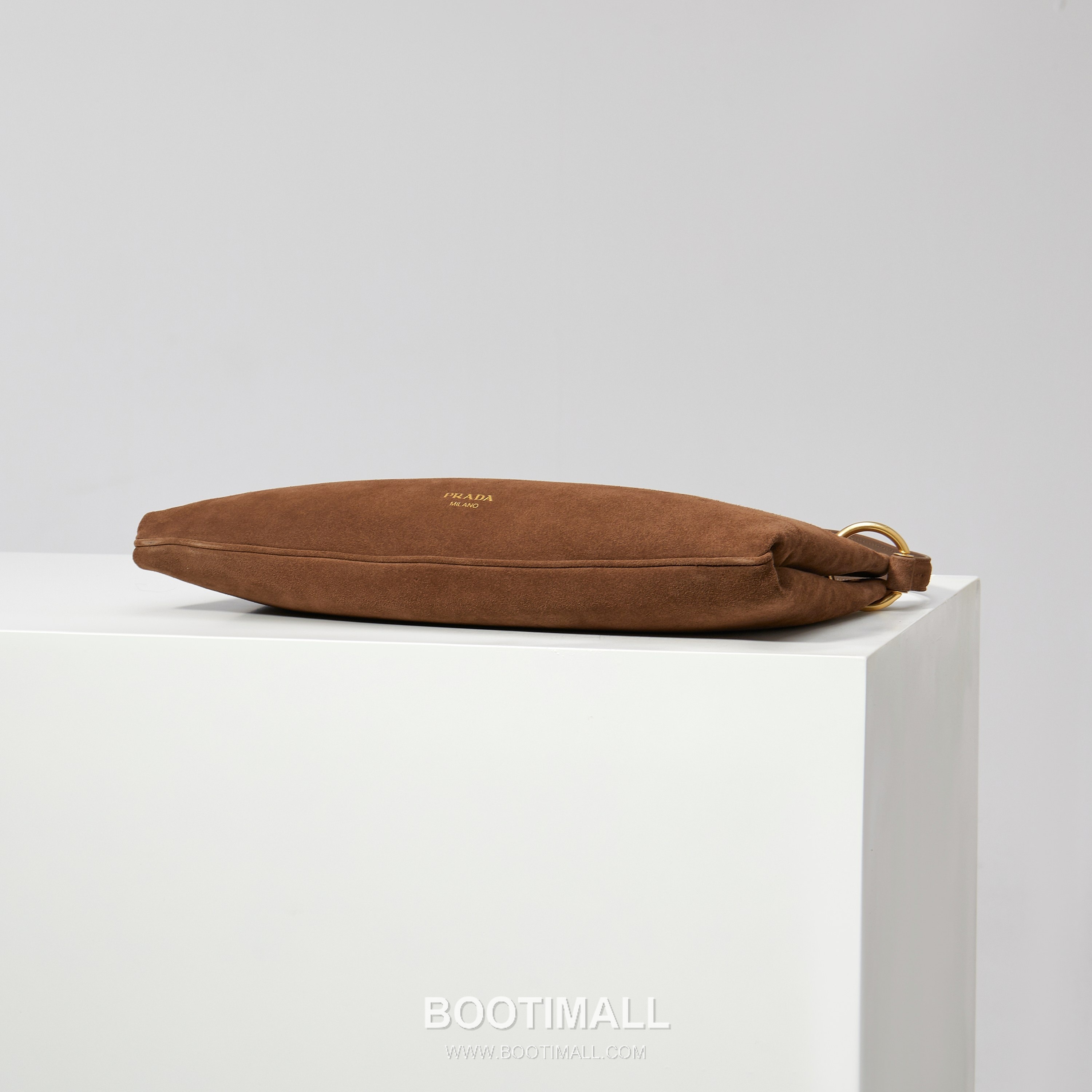 Prada Etude Suede Leather Tote Shoulder Bag with Magnetic Closure Detail 프라다 에튜드 스웨이드 레더 토트 숄더백 마그네틱 클로저 디테일 1BC259 41cm 4