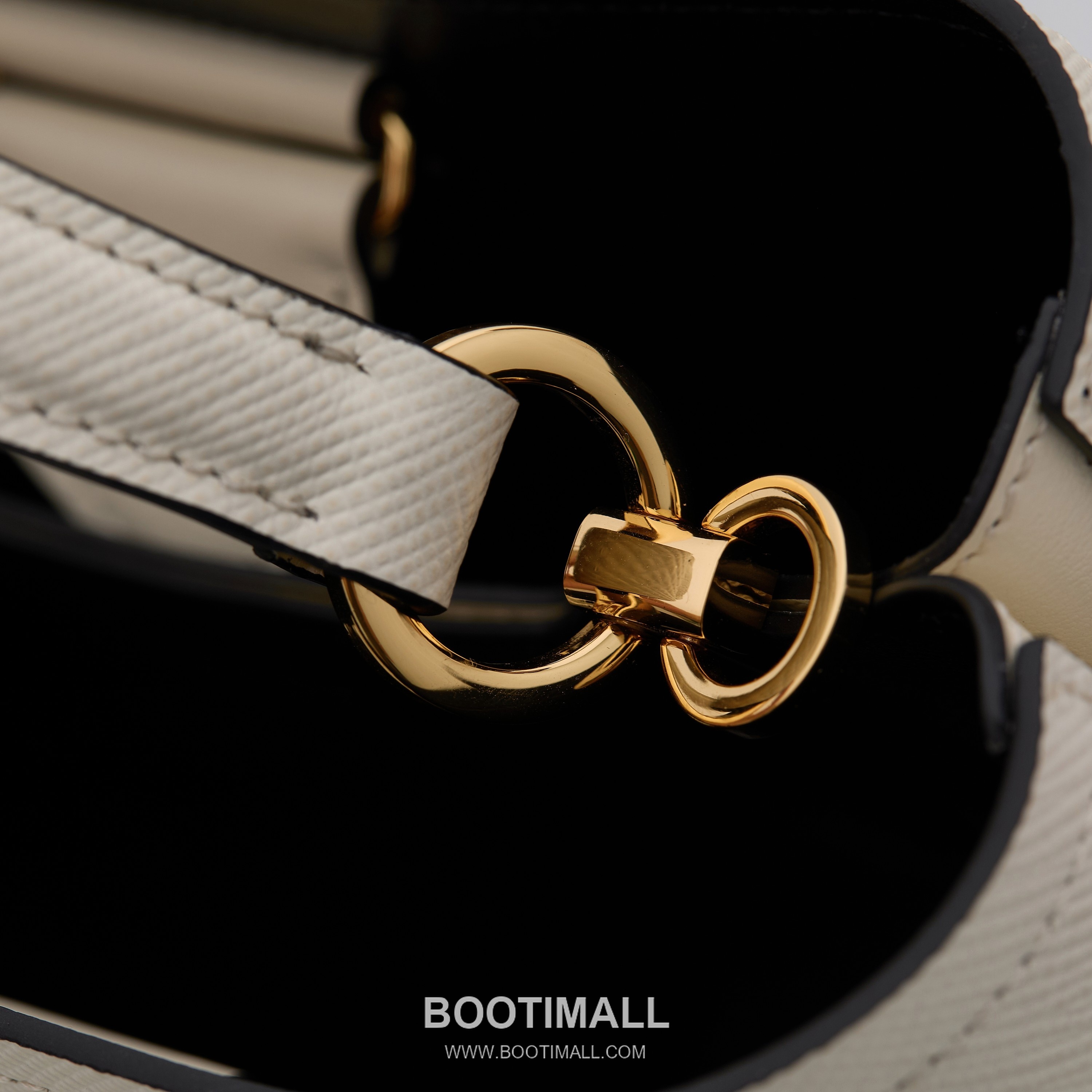 Prada Saffiano Leather Bucket Bag with Detachable Strap Name Tag and Triangle Logo Detail 프라다 사피아노 가죽 버킷백 탈부착 스트랩 네임태그 트라이앵글 로고 디테일 1BA212 22cm 7