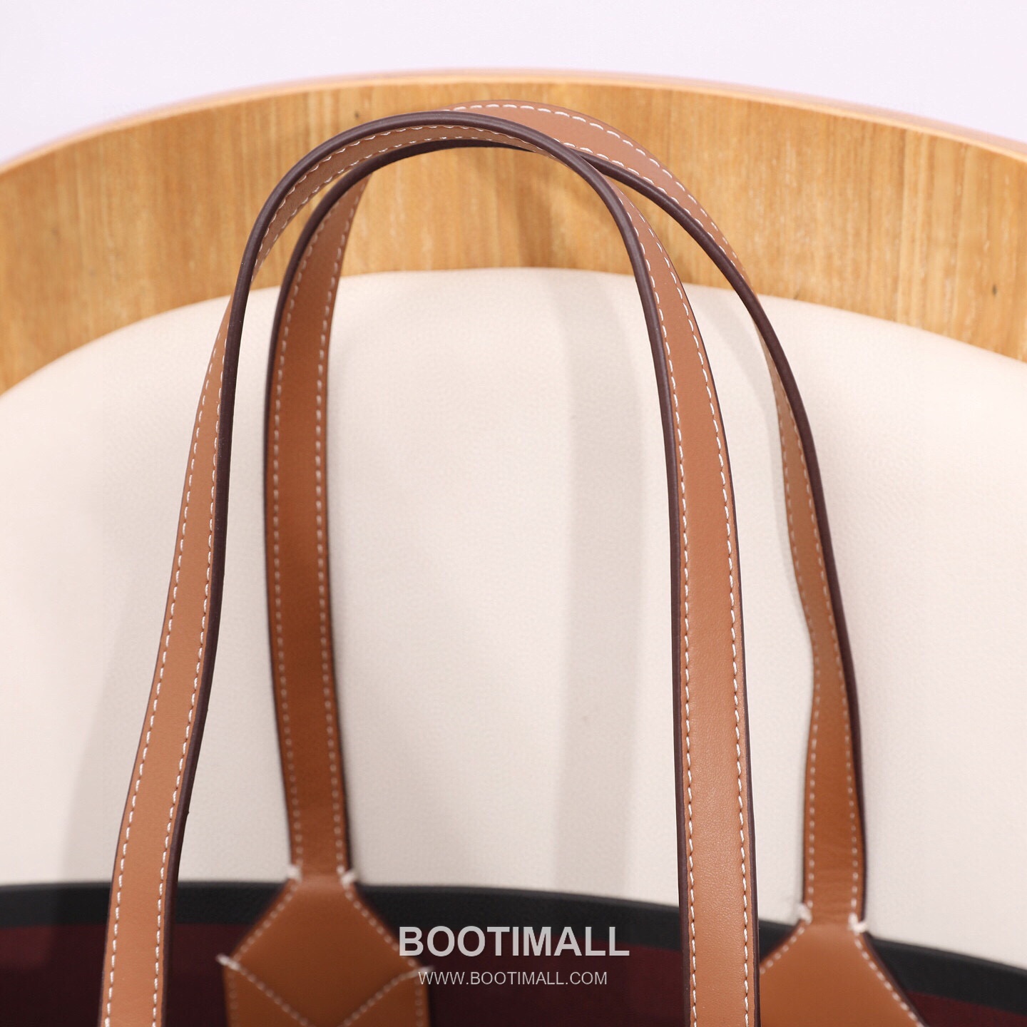 Burberry Reversible Canvas Tote Shopping Bag with Double Side Design 버버리 리버서블 캔버스 토트 쇼핑백 더블 사이드 121165 51.3cm 9