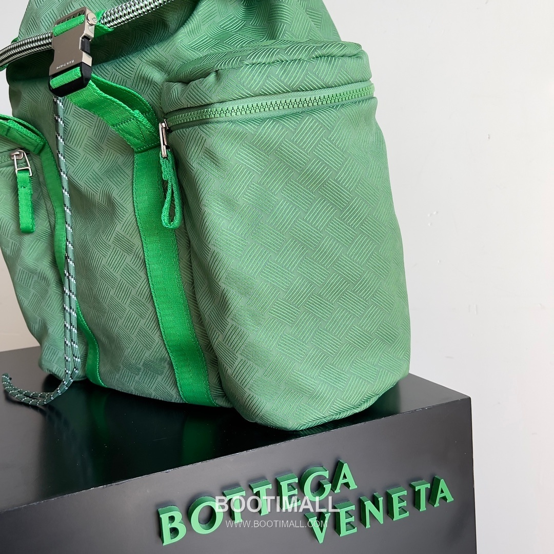 Prada Alto Jacquard Nylon Backpack with Lightweight Outdoor Design 프라다 알토 자카드 나일론 백팩 경량 아웃도어 42cm 3