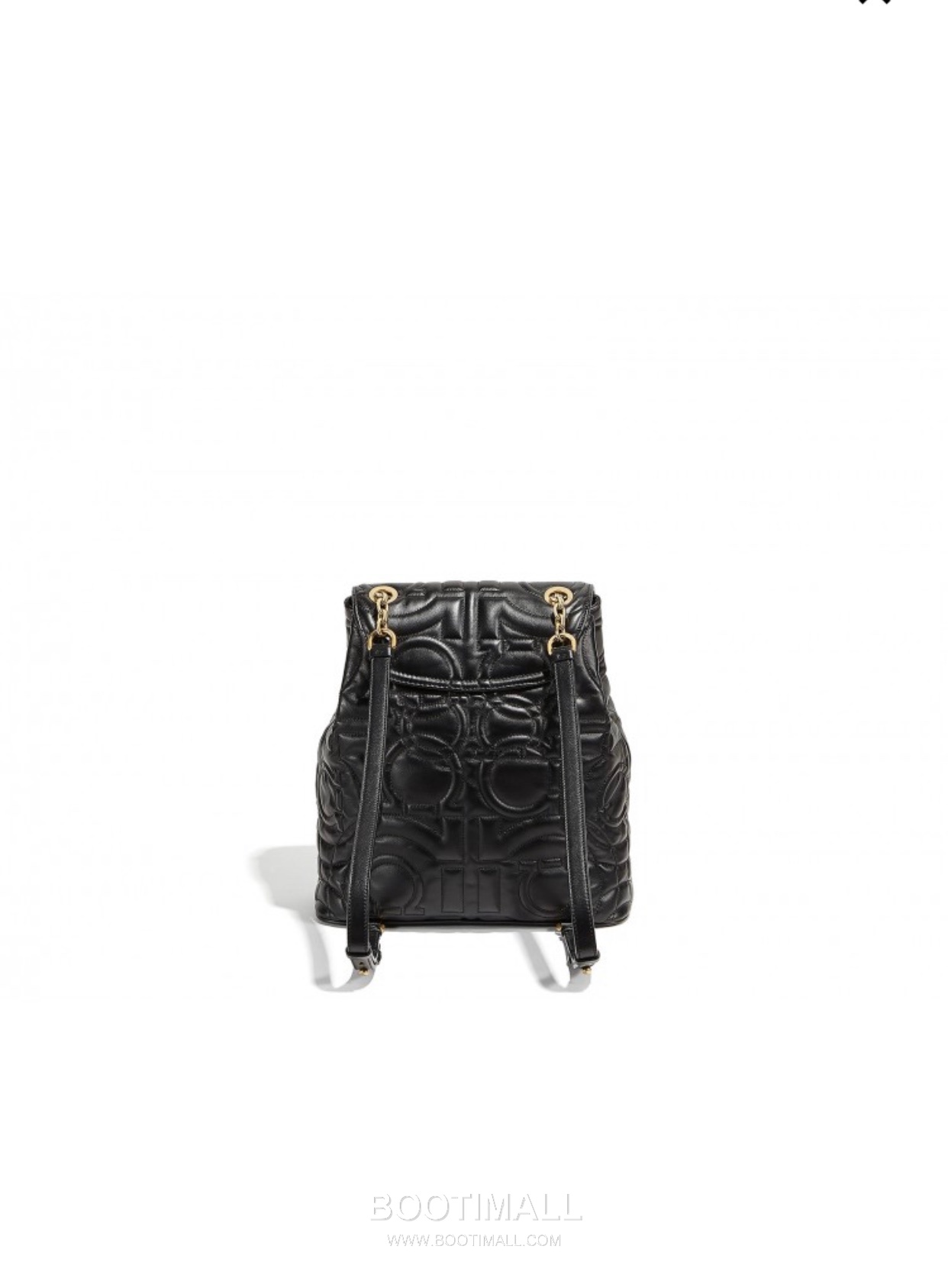 Salvatore Ferragamo Gancini Quilted Calfskin Flap Drawstring Backpack with Logo Detail 살바토레페라가모 간치니 퀼팅 카프스킨 플랩 드로스트링 백팩 21H158 25.5cm 4