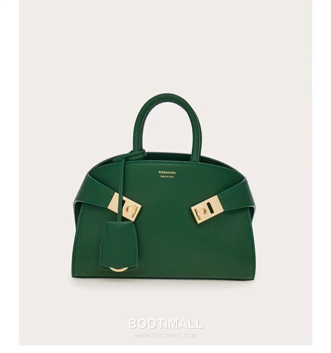 Salvatore Ferragamo Hug Nappa Calfskin Top Handle Shoulder Bag with Embrace Lock 살바토레페라가모 허그 나파 카프스킨 탑핸들 숄더백 205608 31.5cm 1