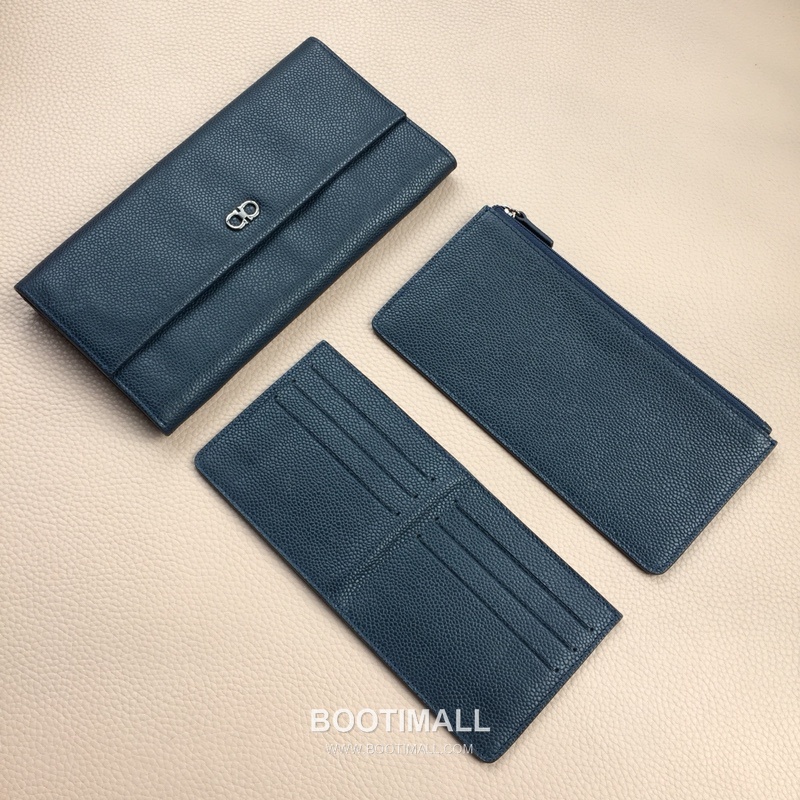 Salvatore Ferragamo Stingray Pattern Calfskin Long Wallet Clutch with Snap Closure 살바토레페라가모 스팅레이 패턴 카프스킨 스냅 롱 월렛 클러치 660082 21.5cm 3