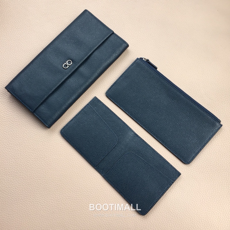 Salvatore Ferragamo Stingray Pattern Calfskin Long Wallet Clutch with Snap Closure 살바토레페라가모 스팅레이 패턴 카프스킨 스냅 롱 월렛 클러치 660082 21.5cm 4