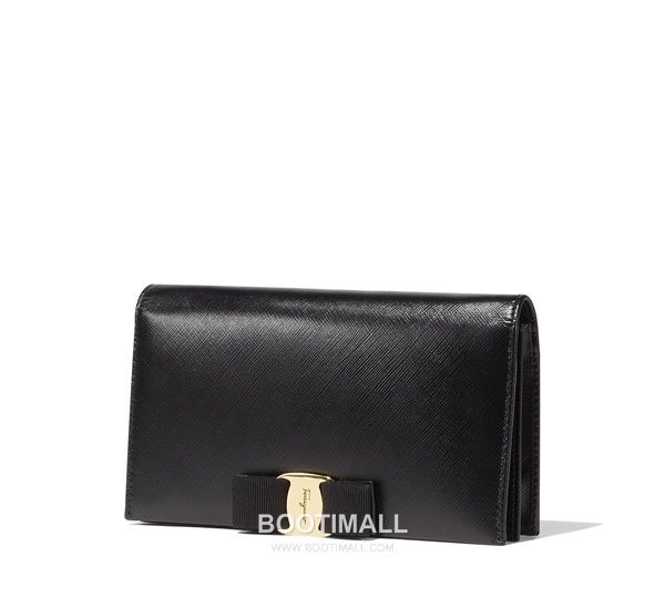 Salvatore Ferragamo Vara Bow Calfskin Flap Shoulder Bag with Chain Strap 살바토레페라가모 바라 보우 카프스킨 플랩 체인 숄더백 22B558 21cm 2