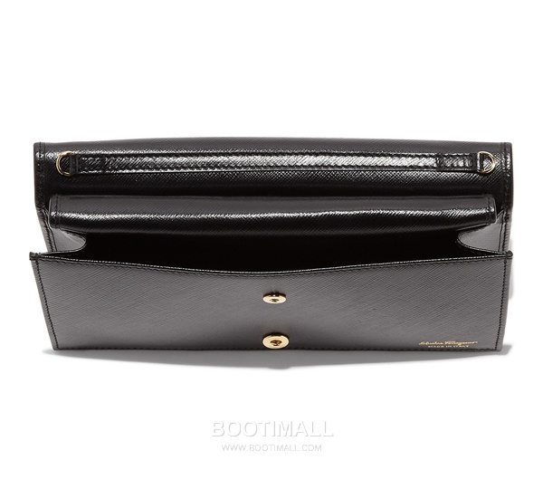 Salvatore Ferragamo Vara Bow Calfskin Flap Shoulder Bag with Chain Strap 살바토레페라가모 바라 보우 카프스킨 플랩 체인 숄더백 22B558 21cm 3