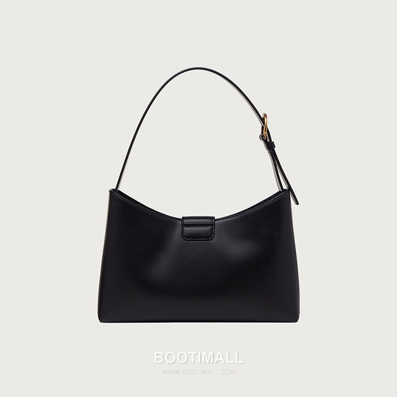 Salvatore Ferragamo Trifolio Matte Calfskin Shoulder Bag with Gancini Lock Detail 살바토레페라가모 트리폴리오 매트 카프스킨 숄더백 21-0926 30cm 5