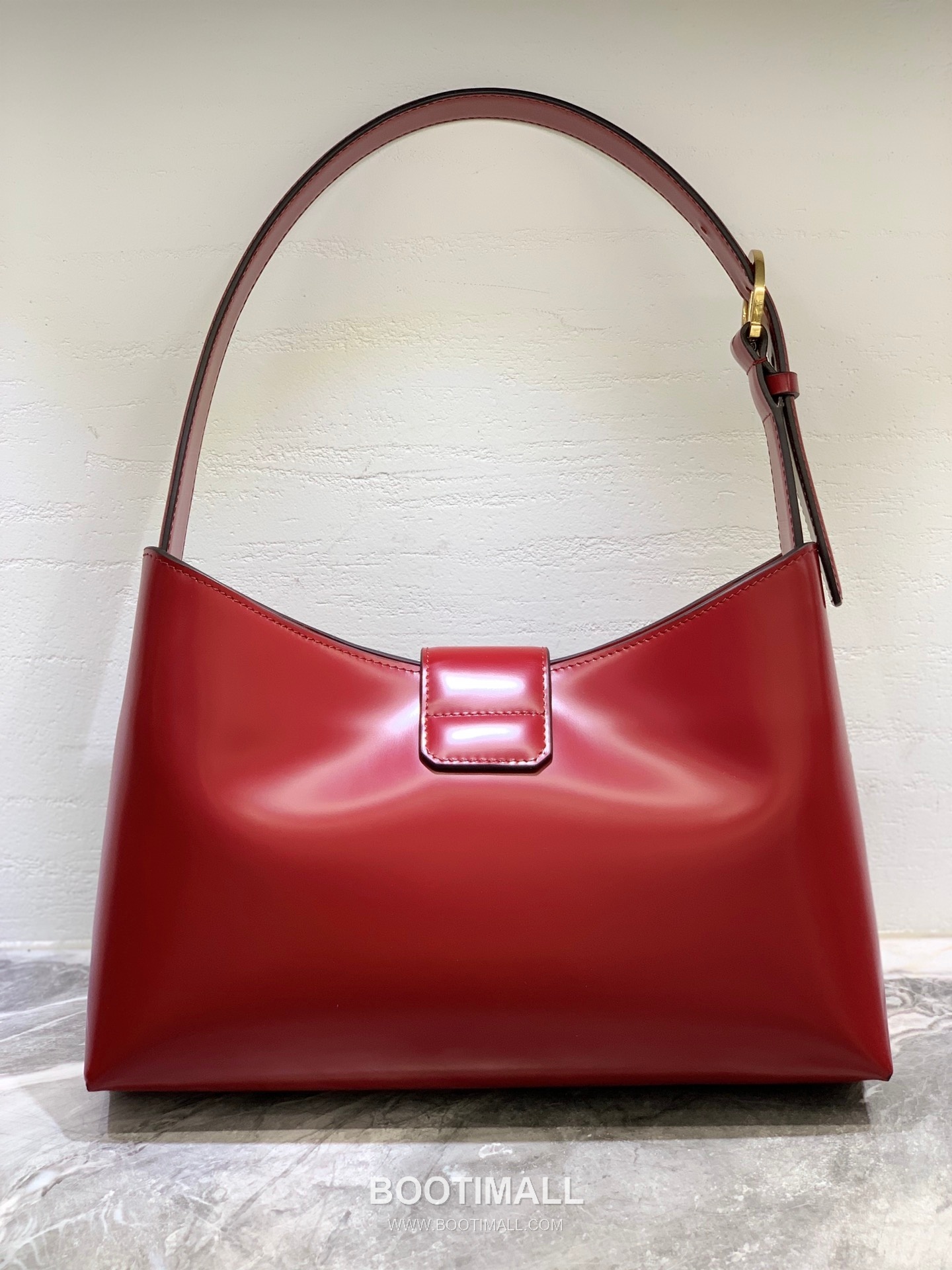 Salvatore Ferragamo Trifolio Matte Calfskin Shoulder Bag with Gancini Lock Detail 살바토레페라가모 트리폴리오 매트 카프스킨 숄더백 21-0926 30cm 9